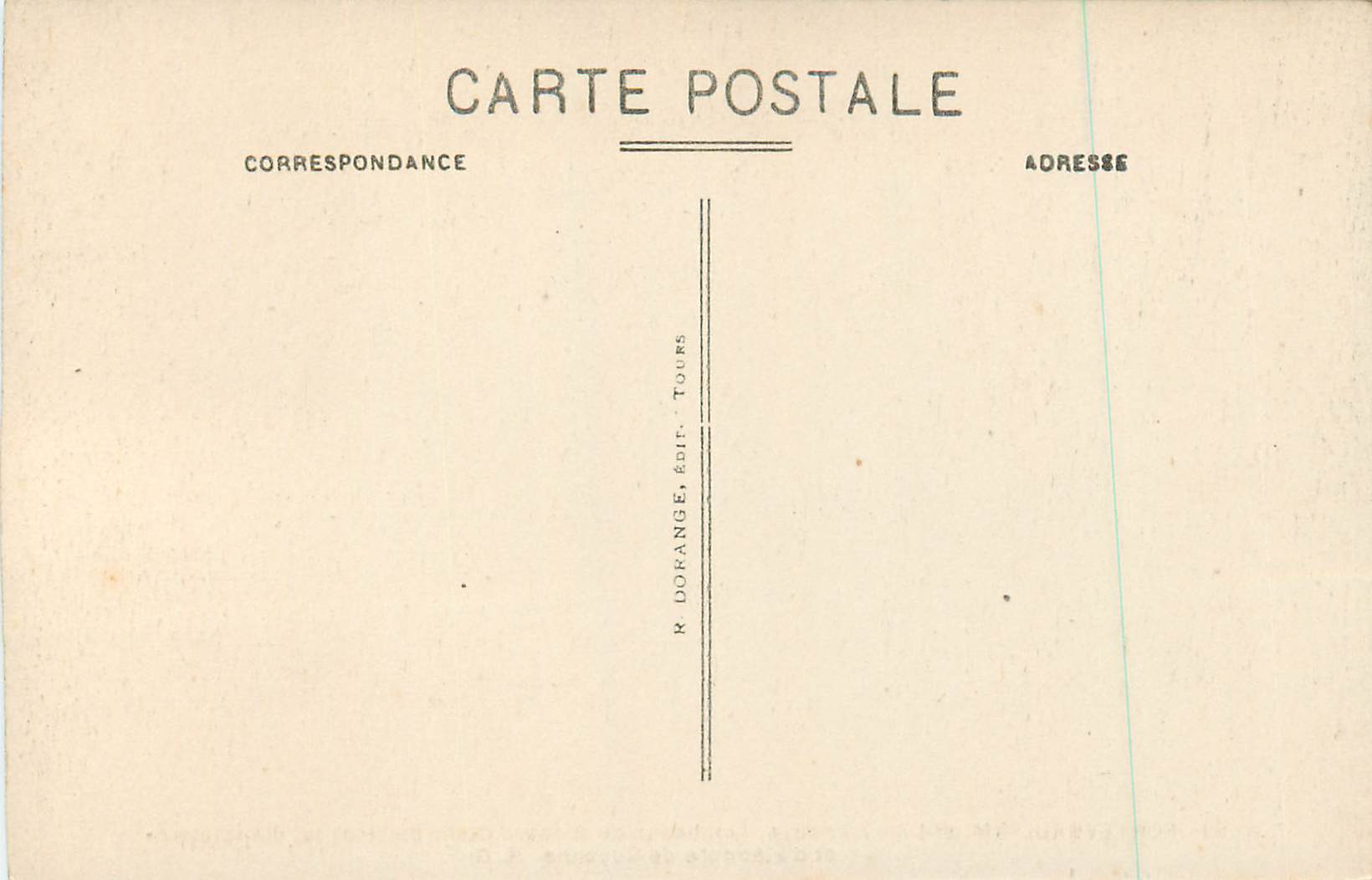 CPA 29 fontevrault (m et l) l abbaye tombeaux de richard coeur de lion roi d angleterre et d eleonore de guyenne — Rückseite