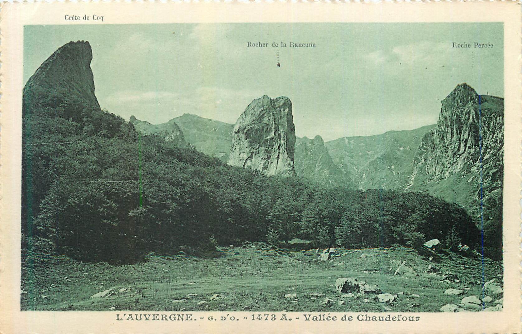 CPA L auvergne 1473 vallee de chaudefour