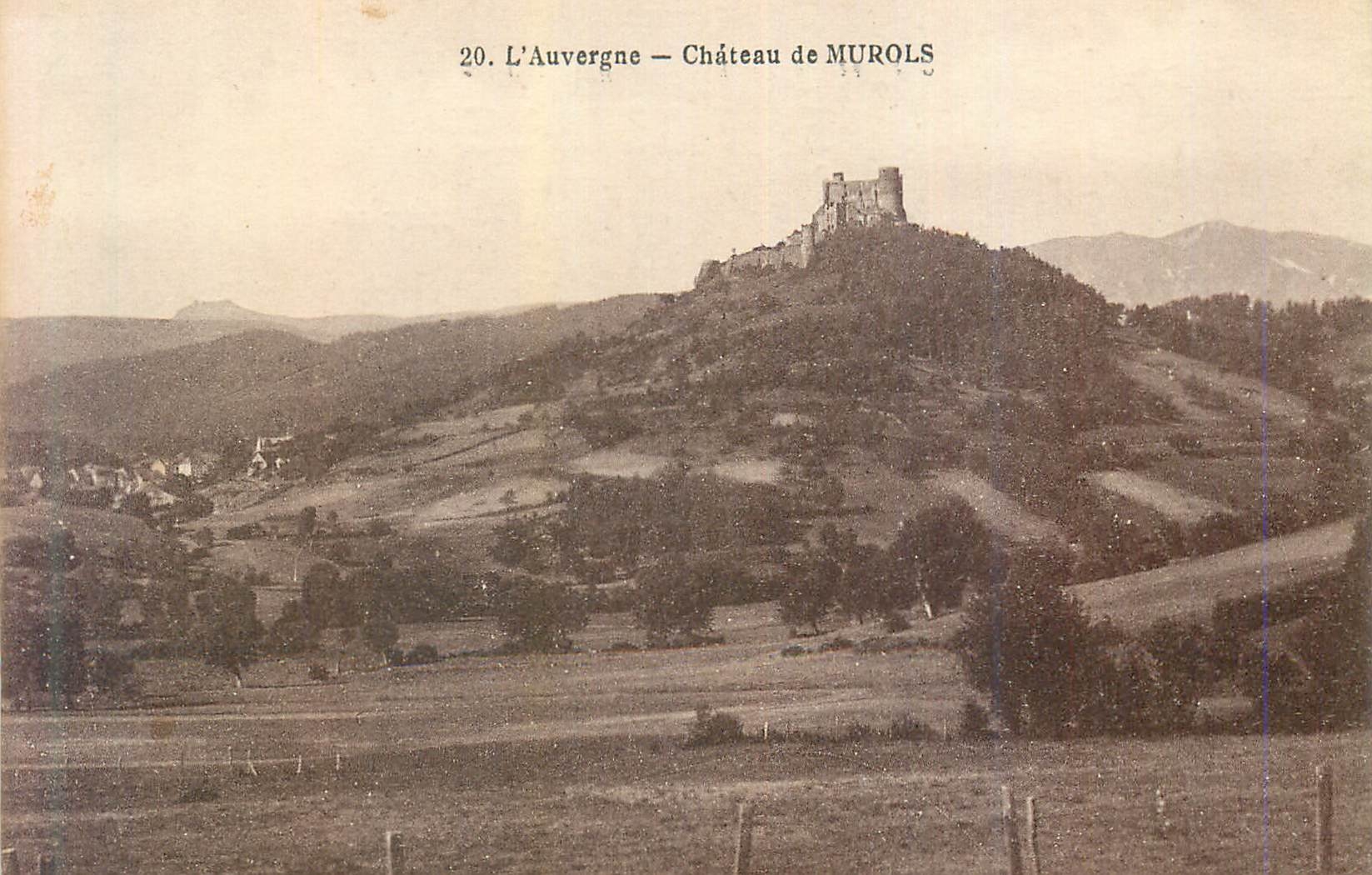 CPA 20 l auvergne chateau de murols