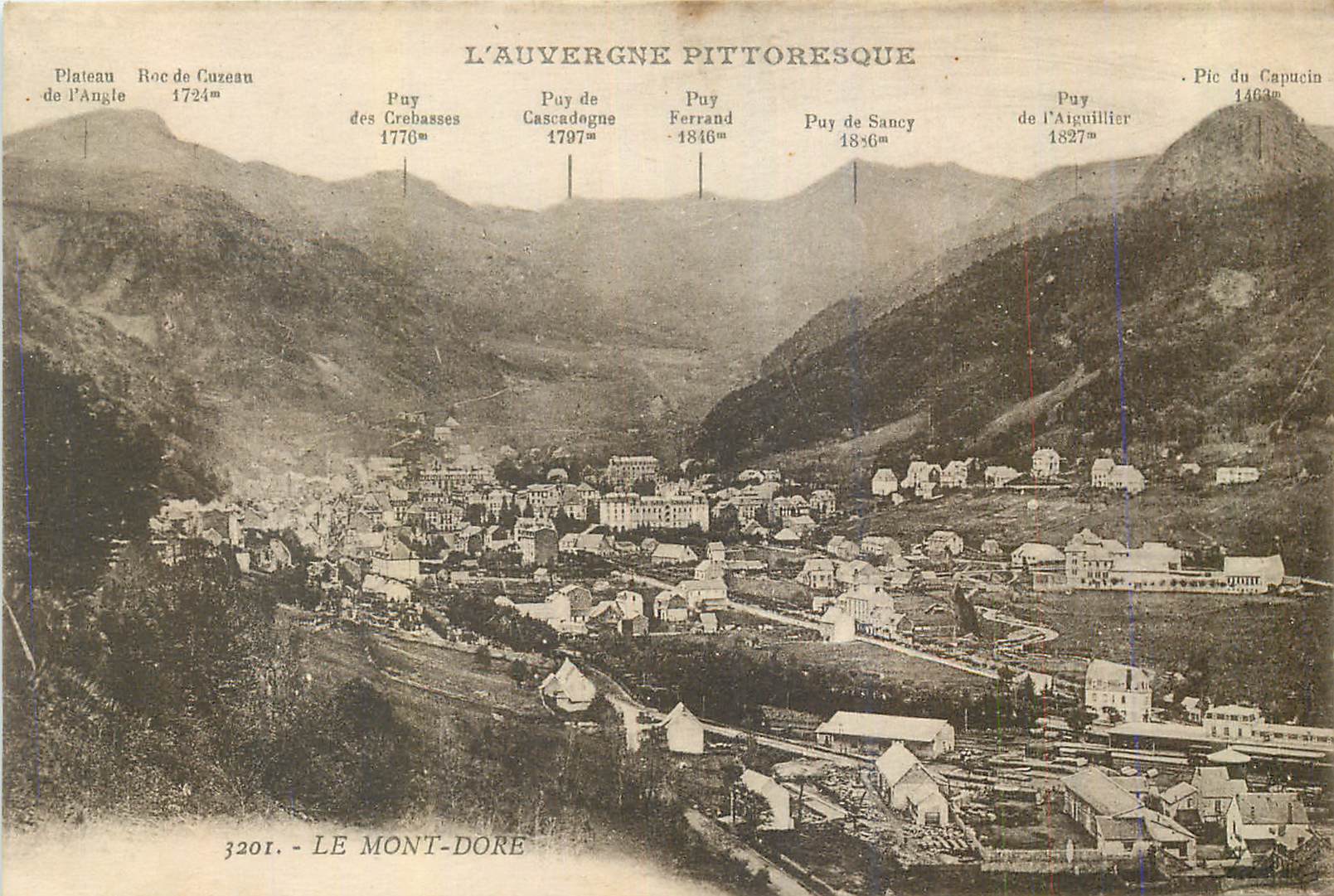CPA L auvergne pittoresque 3201 le mont dore