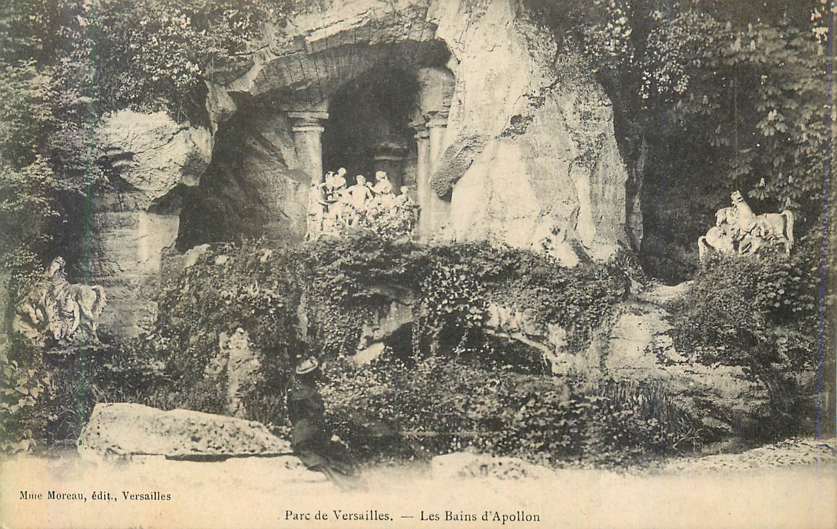 CPA Parc de versailles les bains d apollon
