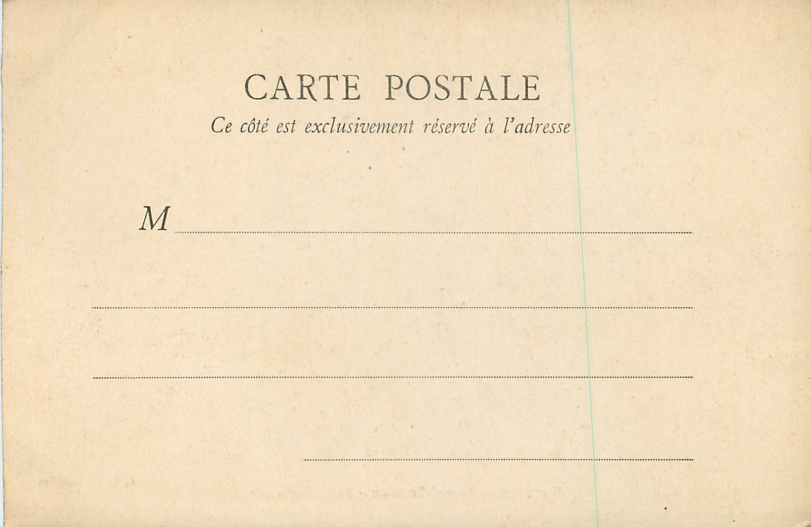 CPA Versailles grand trianon salle a manger — Verso