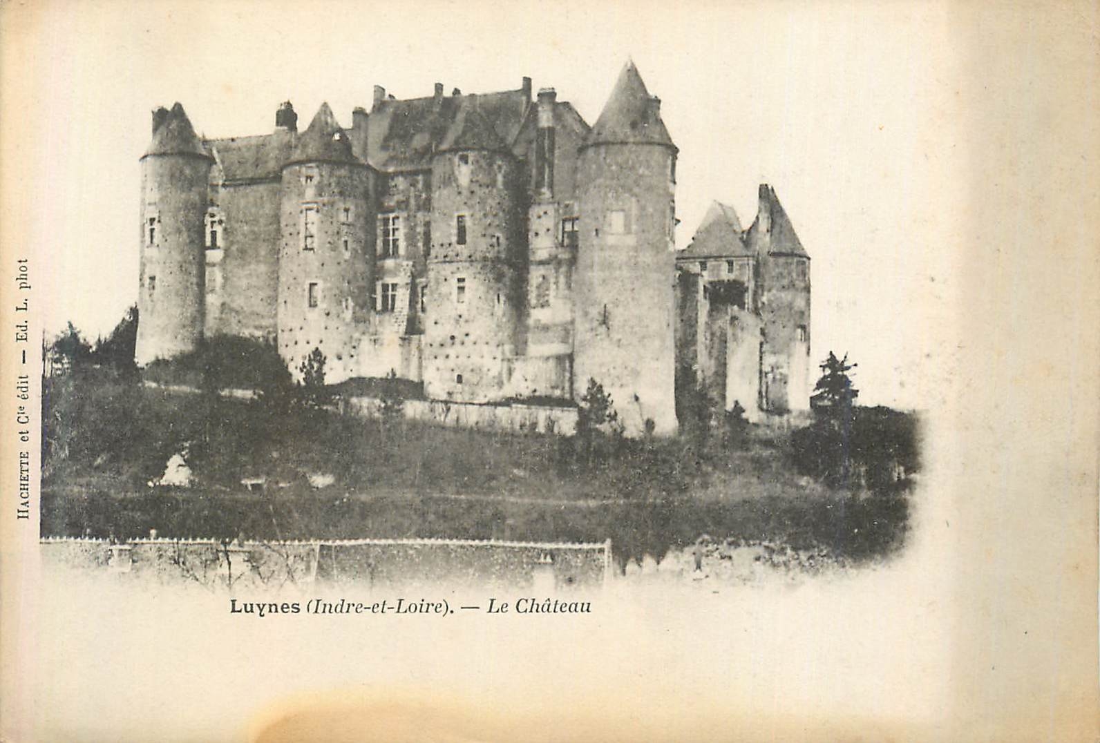 CPA Luynes (indre et loire) le chateau
