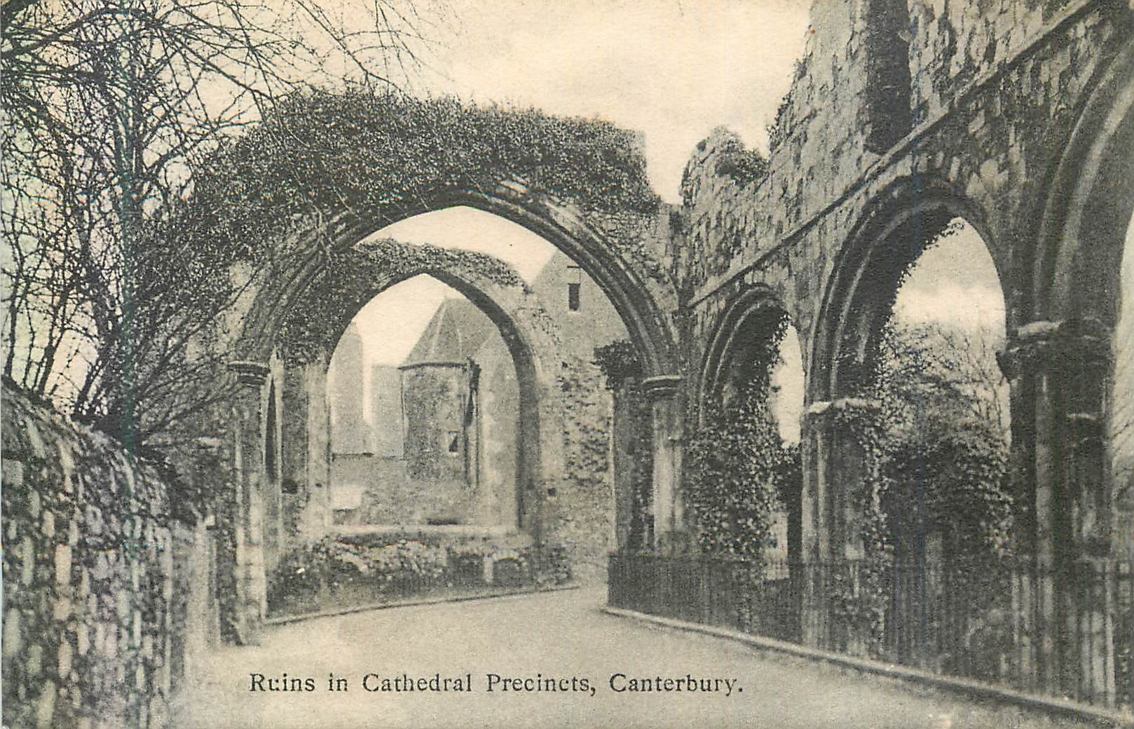 CPA Ruins in cathedral precinets canterbury