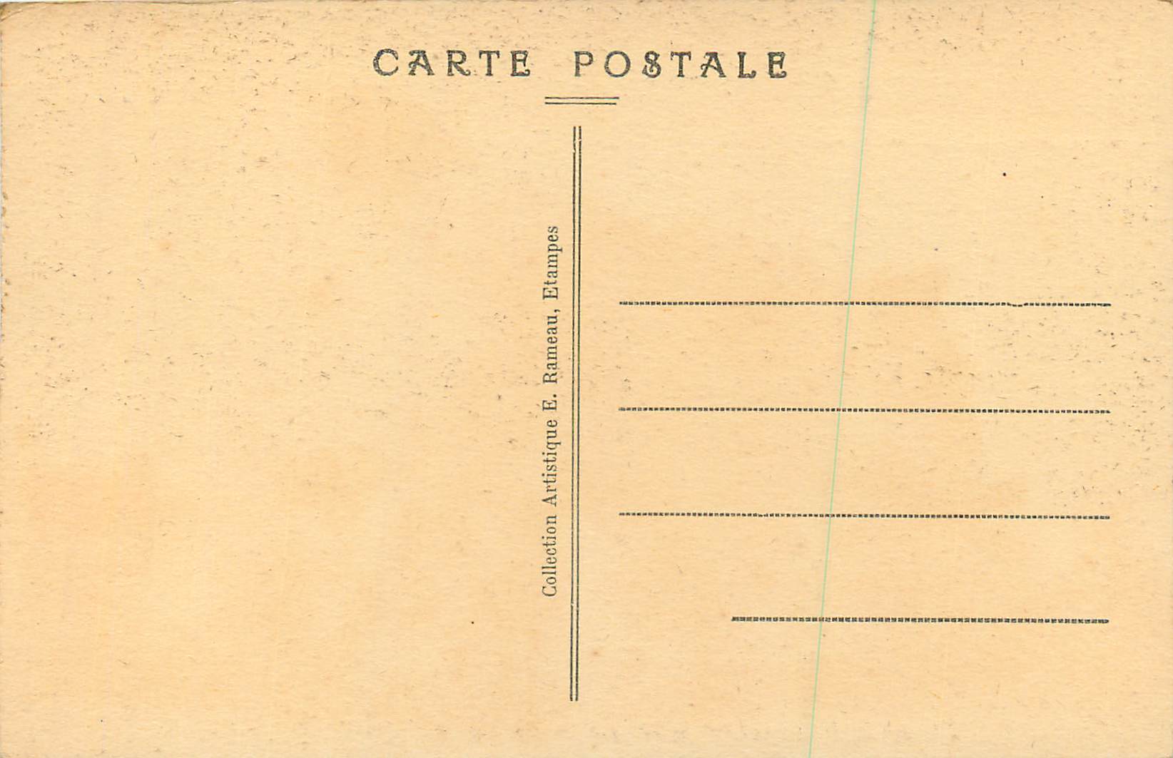 CPA Etampes pittoresque et historique la tour de guinette (xi siecle) — Back