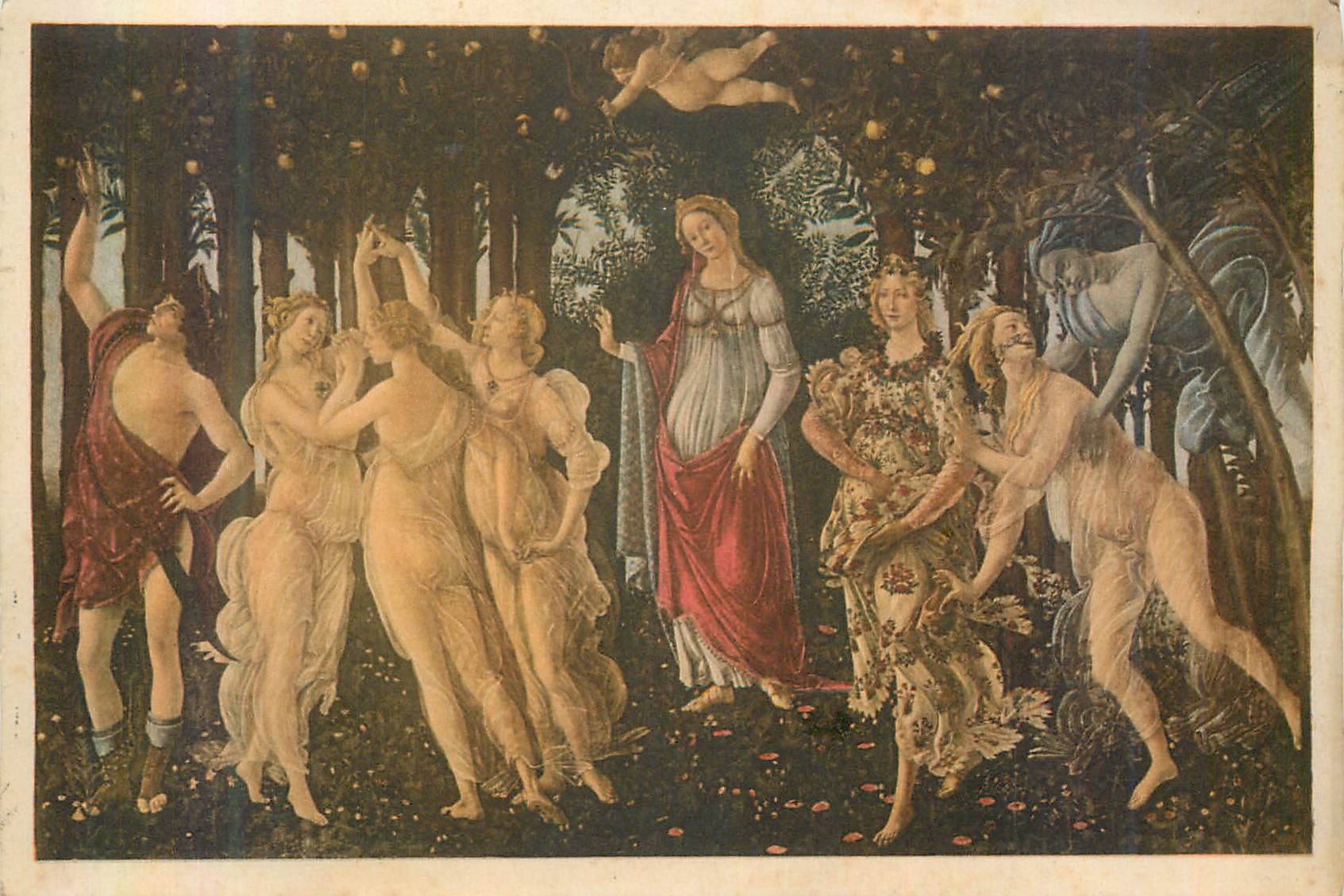 CPA La primavera