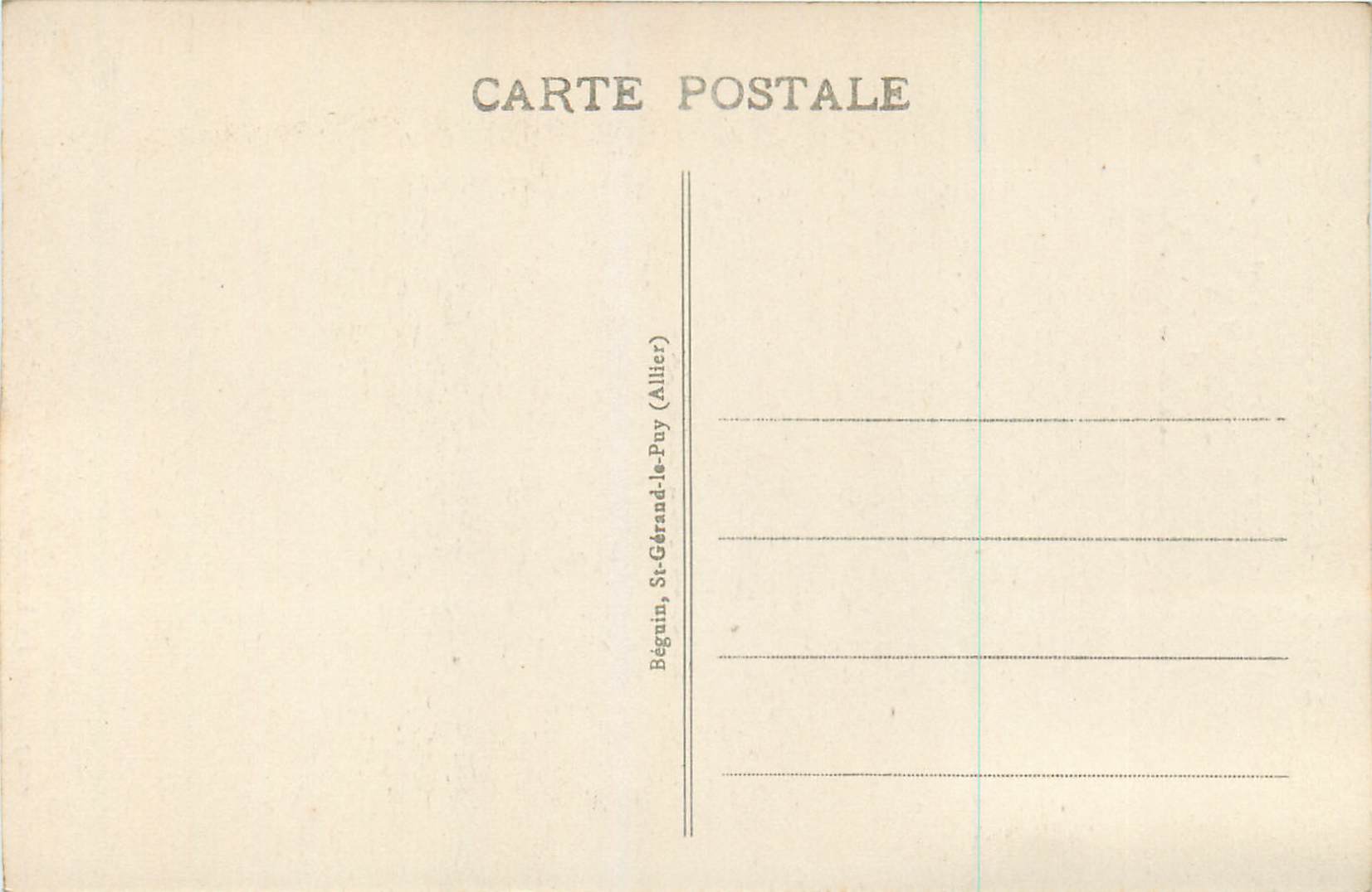 Le Puy - Rocher Saint-Michel d'Aiguilhe — La Haute-Loire pittoresque, éditeur Ideal, n° 8023 — Verso