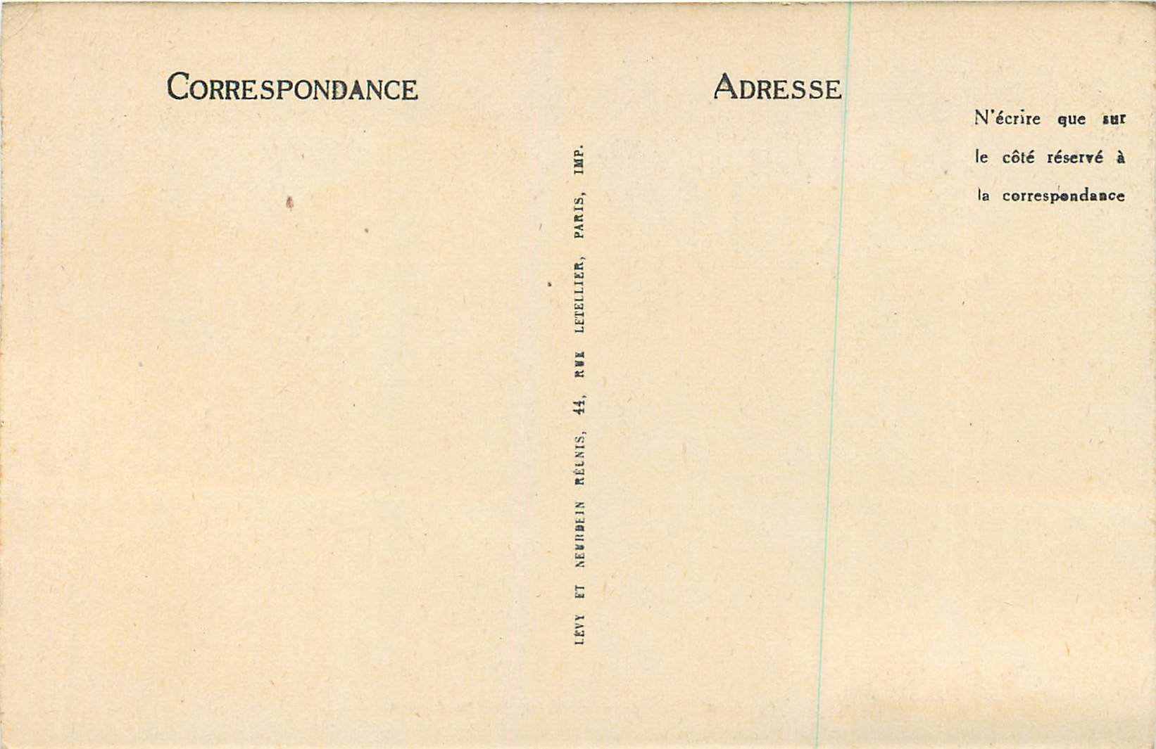CPA 107 le puy les orgues d espaly pierres prismatiques — Verso