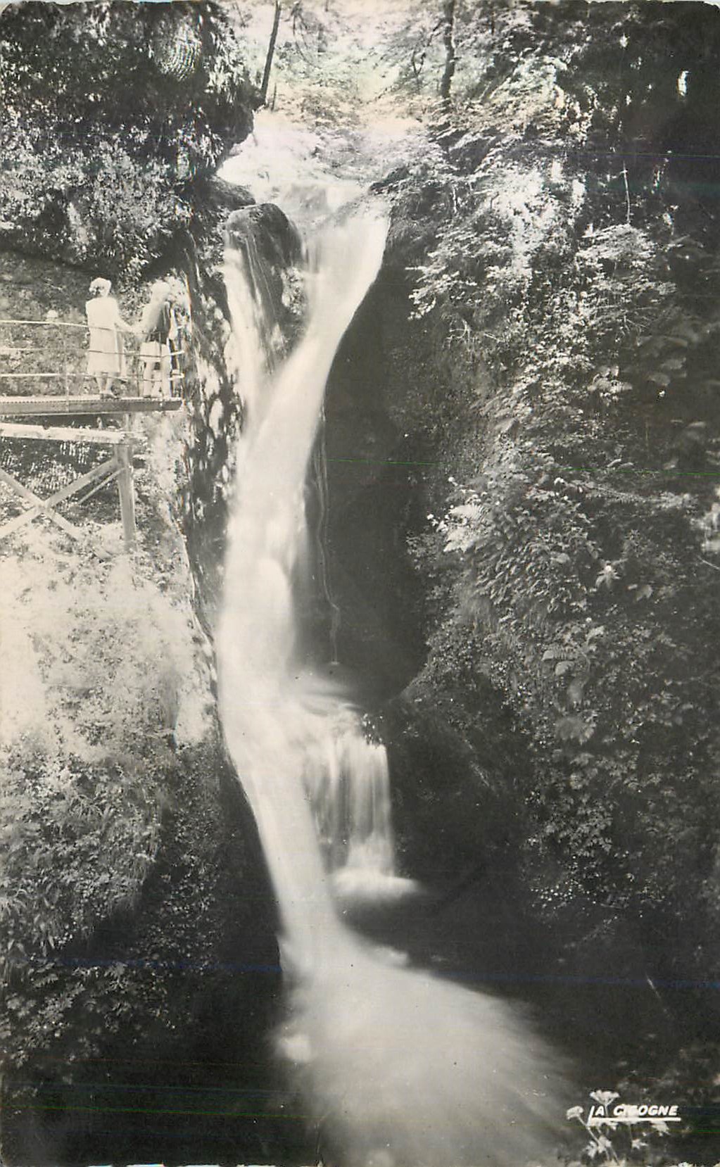 Cascade du Plat à Borbe — Environs du Mont Dore — Éditions 'LA CIGOGNE'