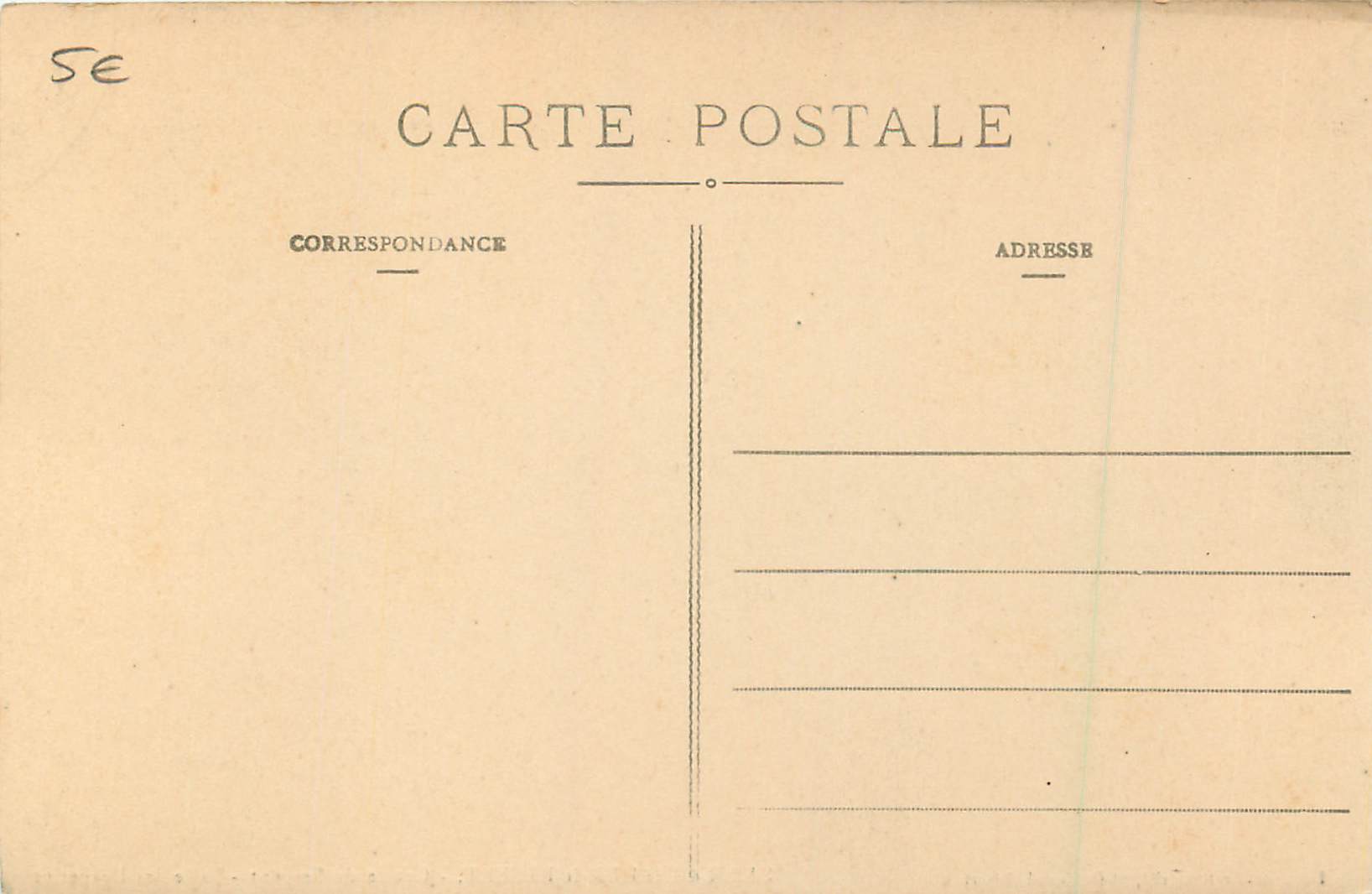 Saint-Guilhem-le-Désert — Grotte du Sergent - Salle des Draperies — Édit. Esther Pountalio — Verso