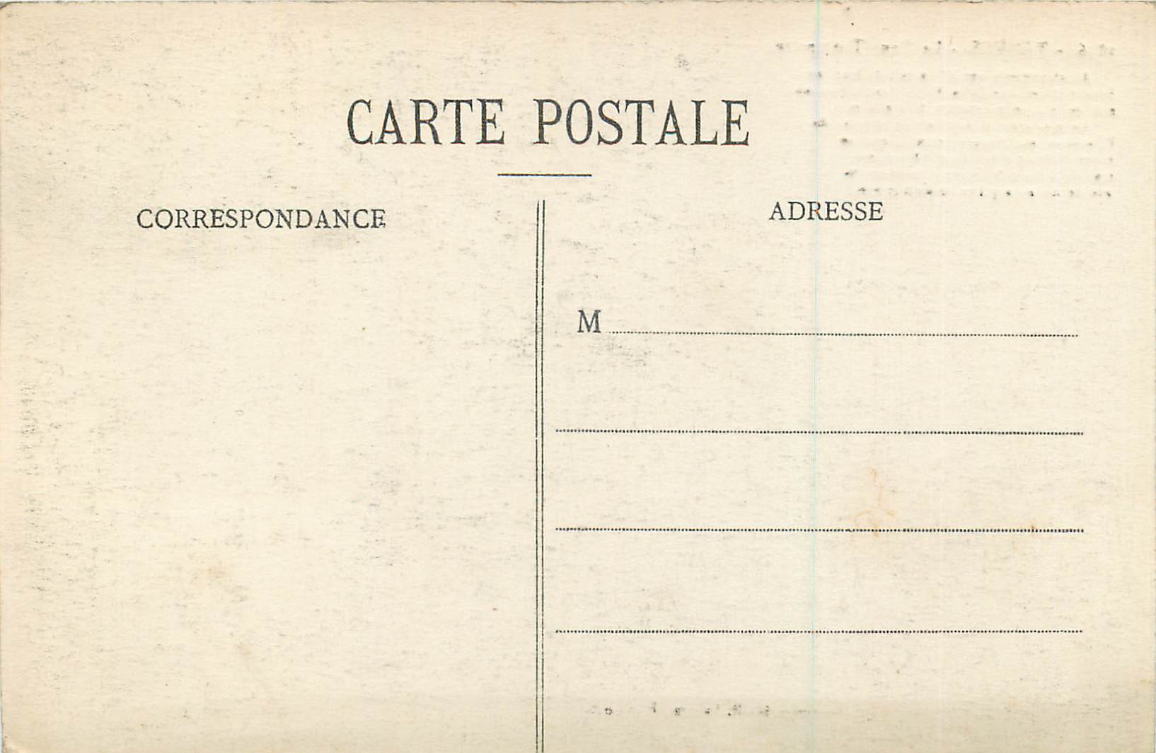 CPA 2836 vannes la tour trompette — Rückseite