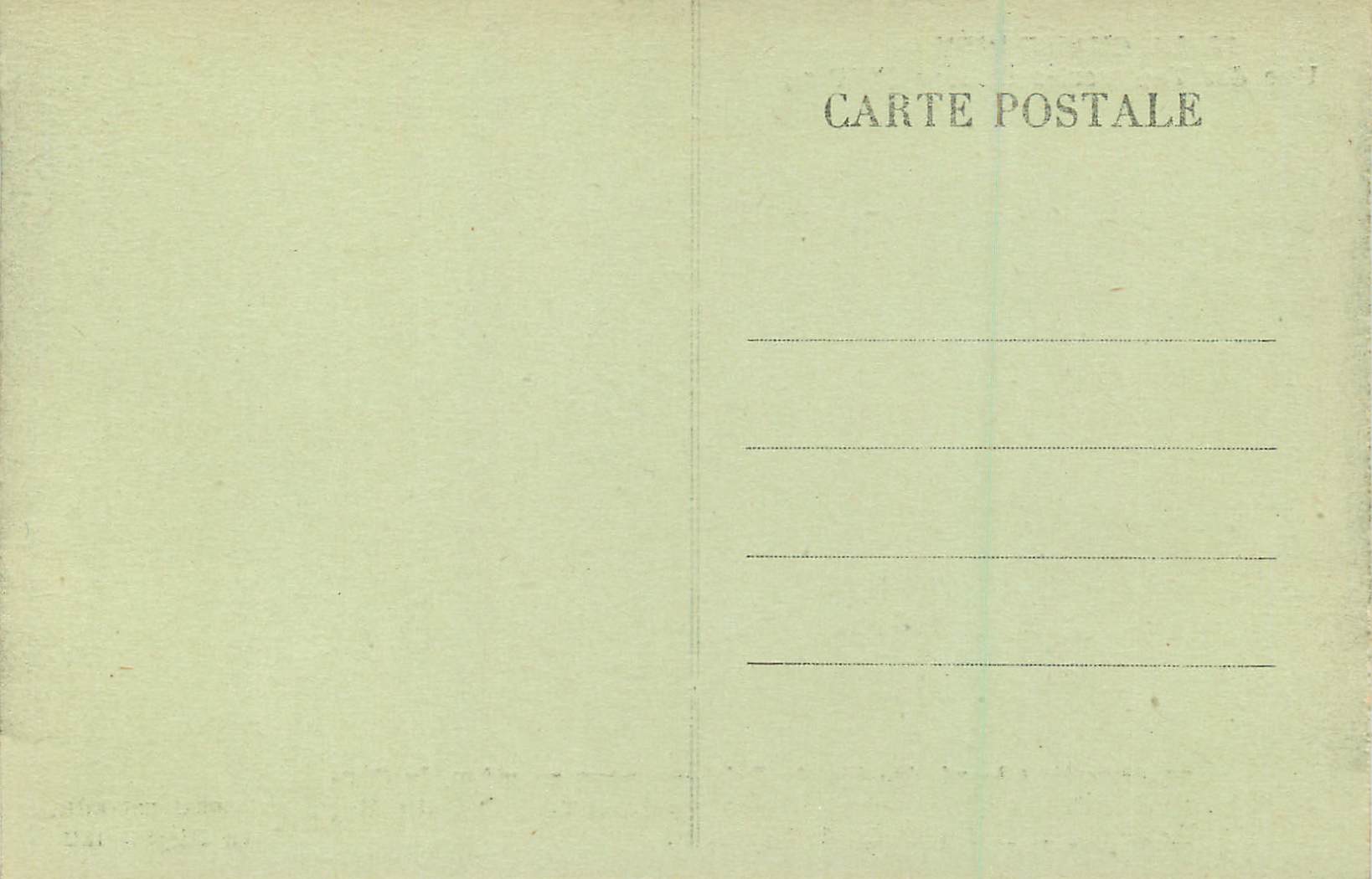 CPA 21 la chaise dieu une des tapisseries — Rückseite