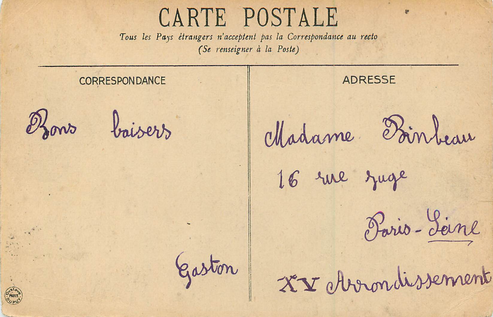CPA 24 vichy source mesdames — Verso