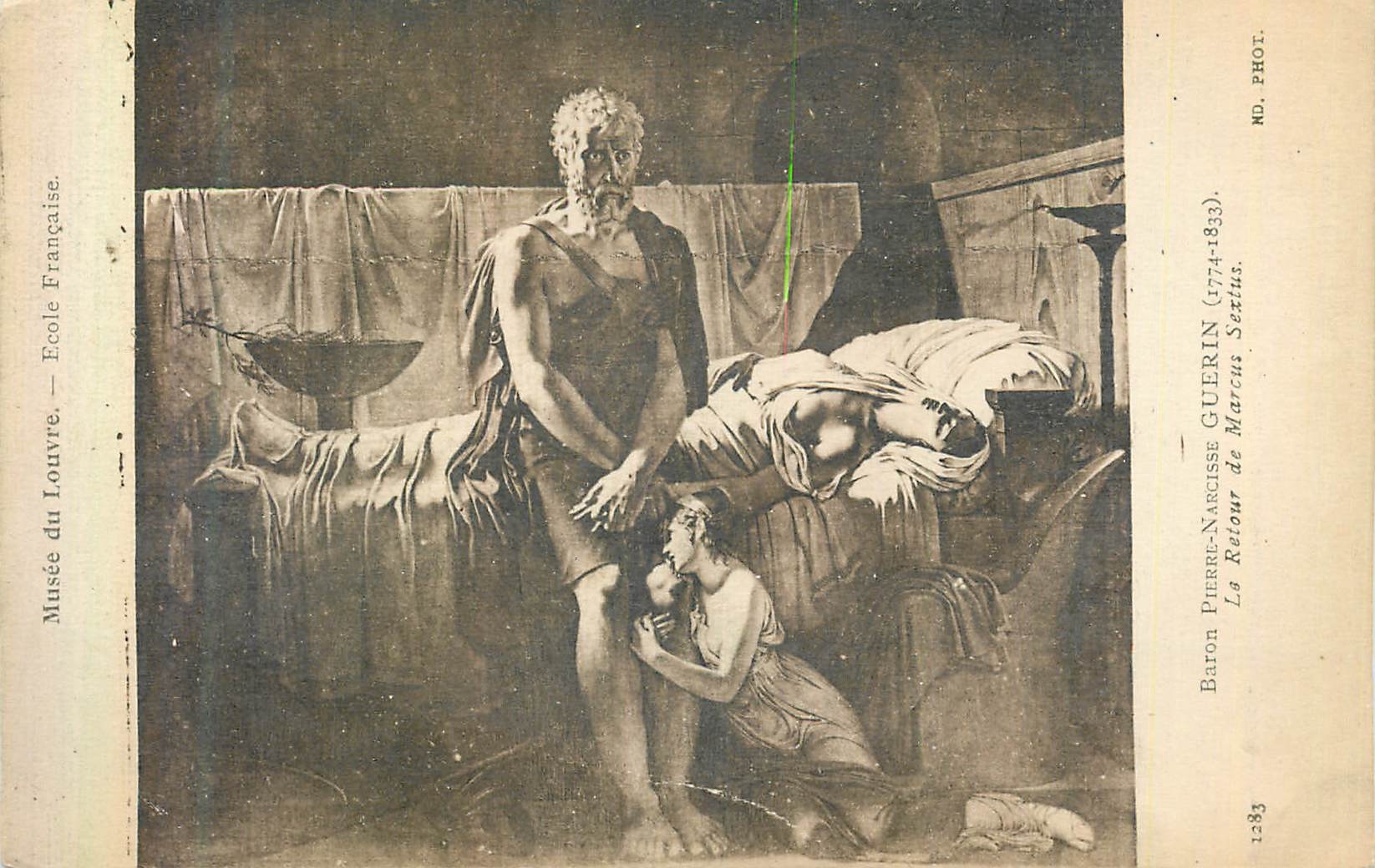 CPA 1283 baron pierre narcisse guerin (1774 1833) le retour