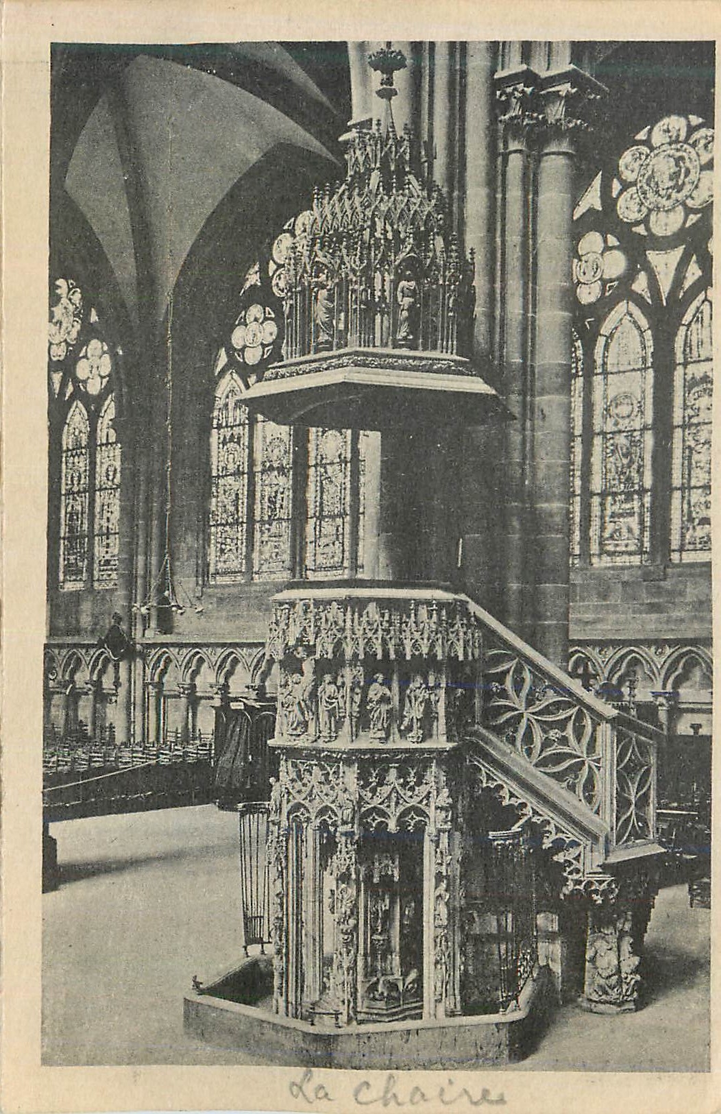 CPA Cathedrale de strasbourg la chaire die kanzel