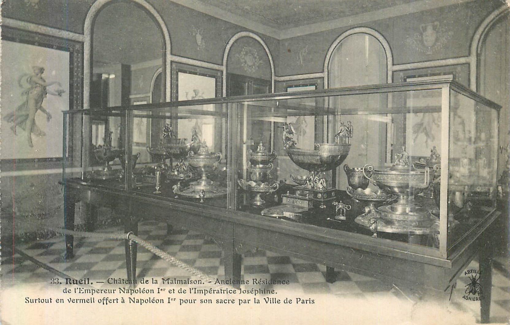 CPA 33 rueil chateau de la malmaison ancienne residence de l empereur napoleon 1er de l imperatrice josephine
