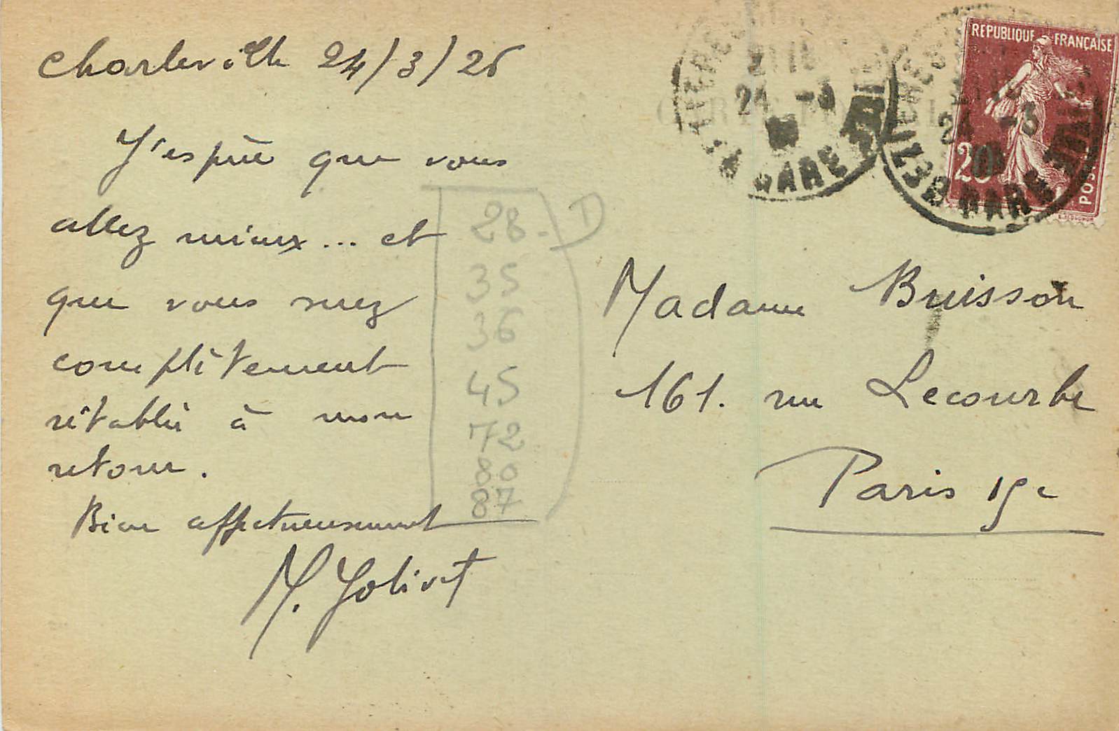 CPA 416 mezieres eglise (cote nord) et abside (fin du xv siecle) — Rückseite