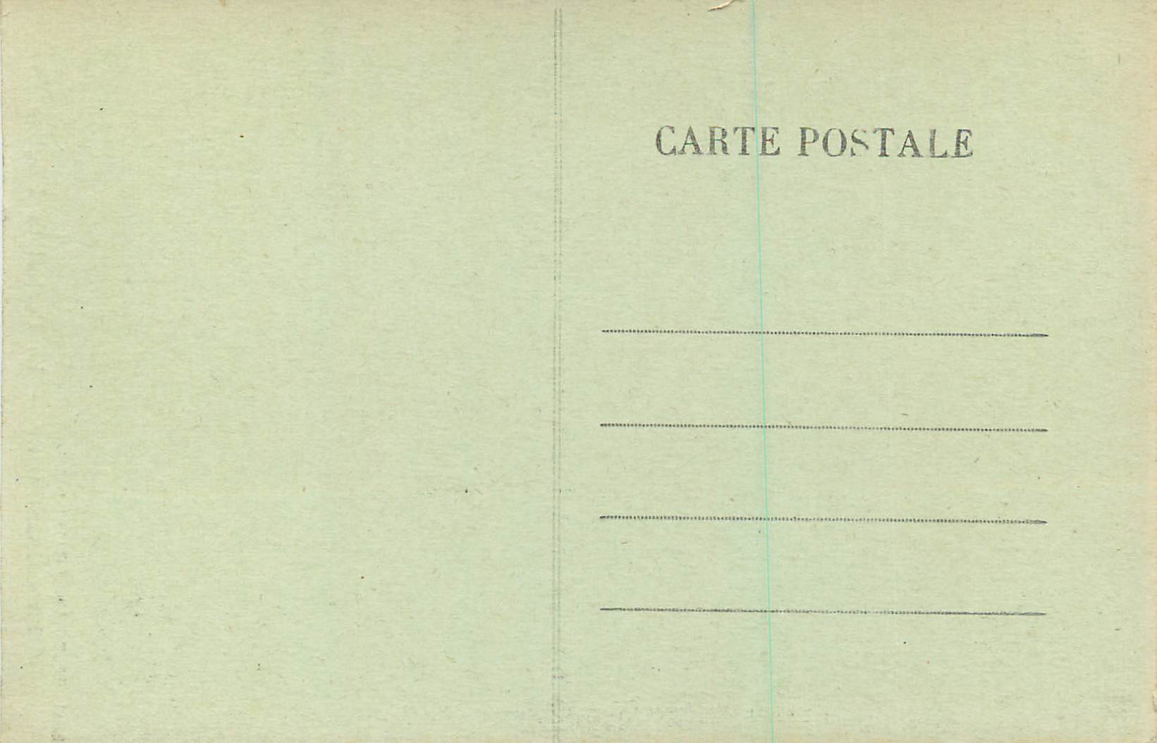 CPA La chaise dieu le portail de l eglise — Rückseite