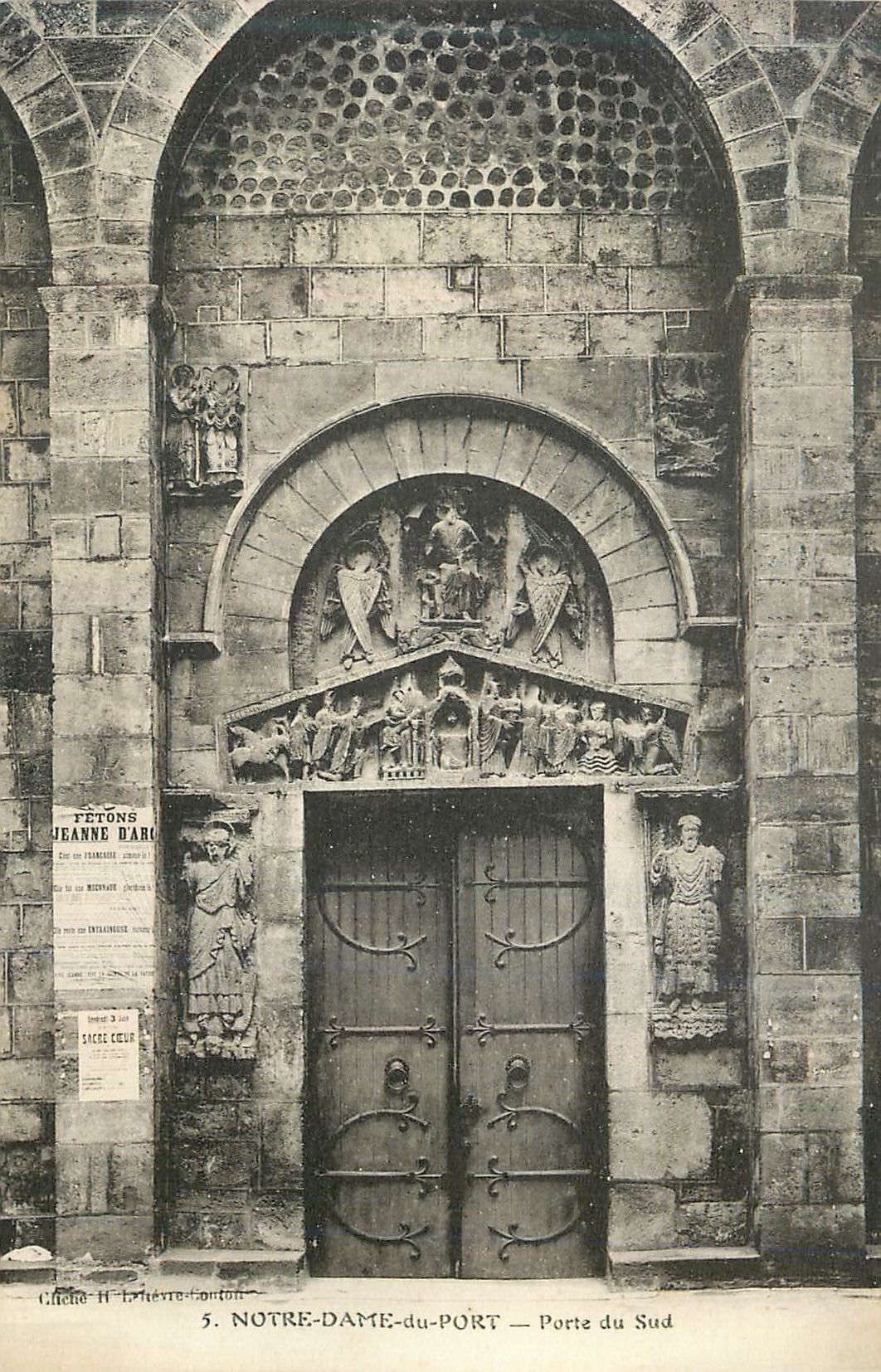 Notre-Dame-du-Port — Porte du Sud — Éditeur H. Lévière, Toulon