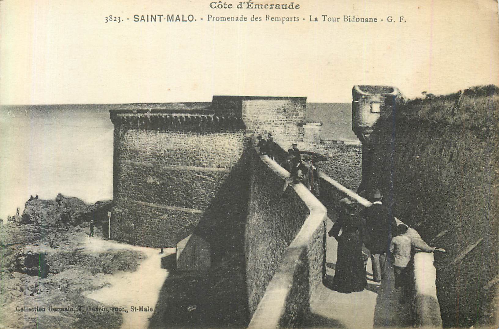 Saint-Malo - Côte d'Émeraude - La Tour Bidouane - G.F. - n°3823