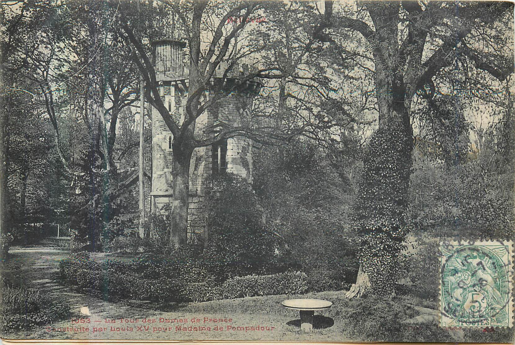 CPA La Tour des Dames de France 