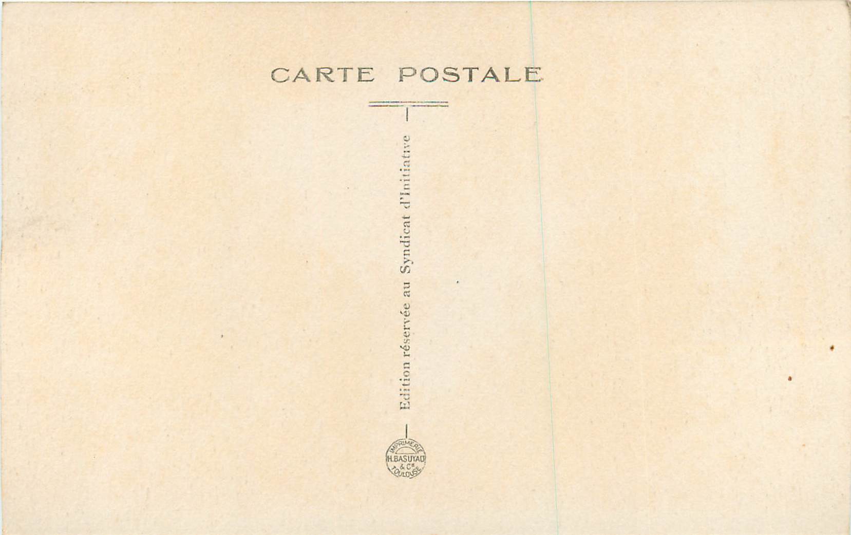 CPA 19 semur l eglise notre dame (m h) — Rückseite