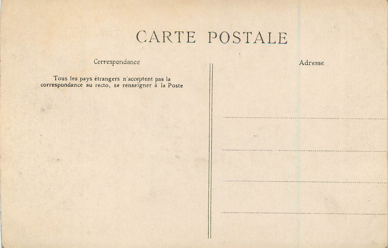 CPA Le littoral (seine inferieure) 176 vaucottes sur mer les falaises est — Rückseite