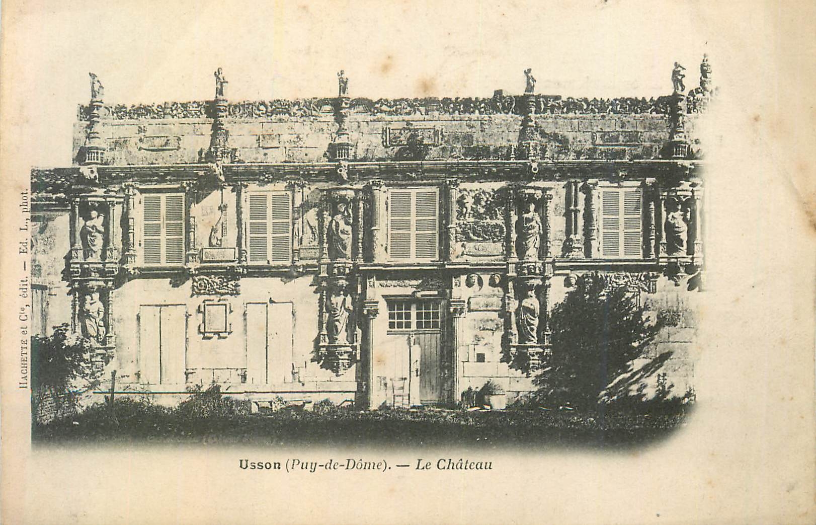 Usson (Puy-de-Dôme) — Le Château — Hachette et Cie, phot.