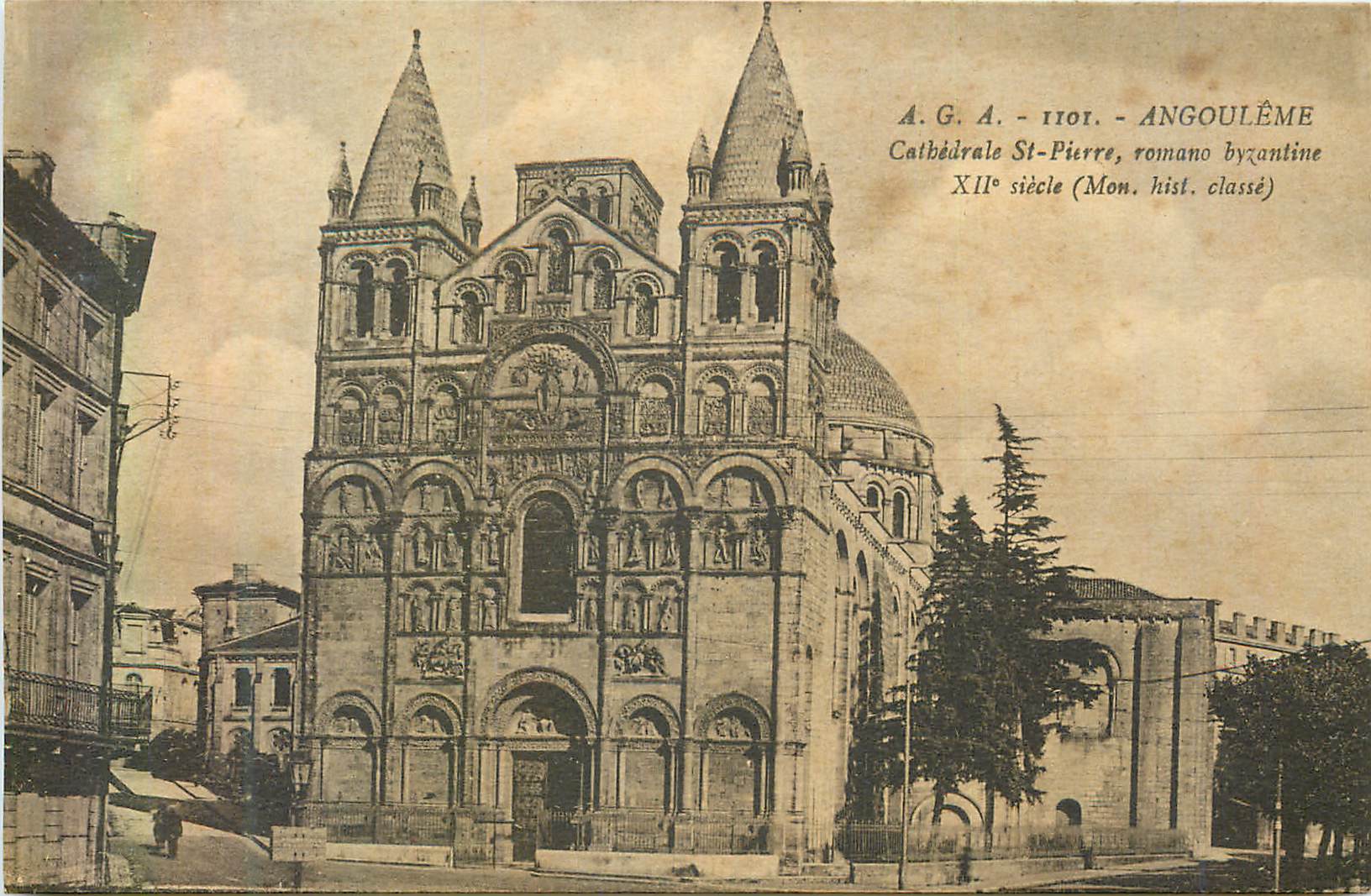 Cathédrale Saint-Pierre — Angoulême — A.G.A. - 1101