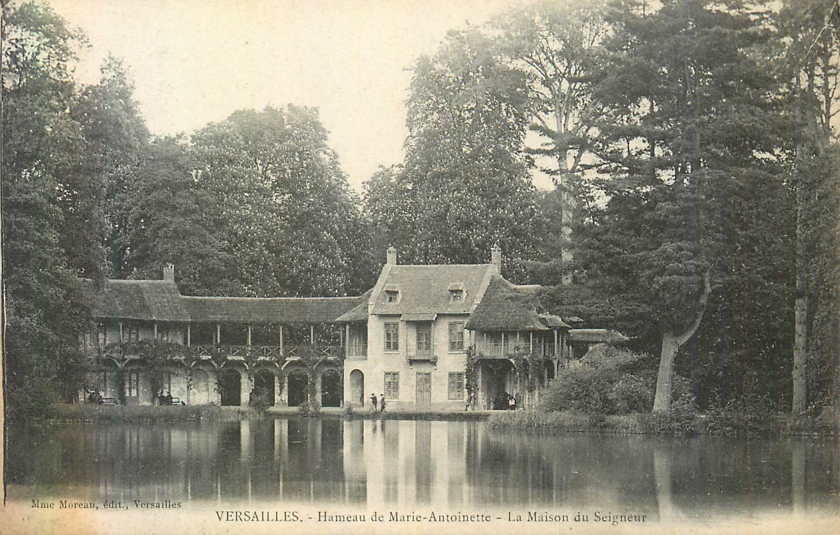 CPA Versailles hameau de marie antoinette la maison du seigneur
