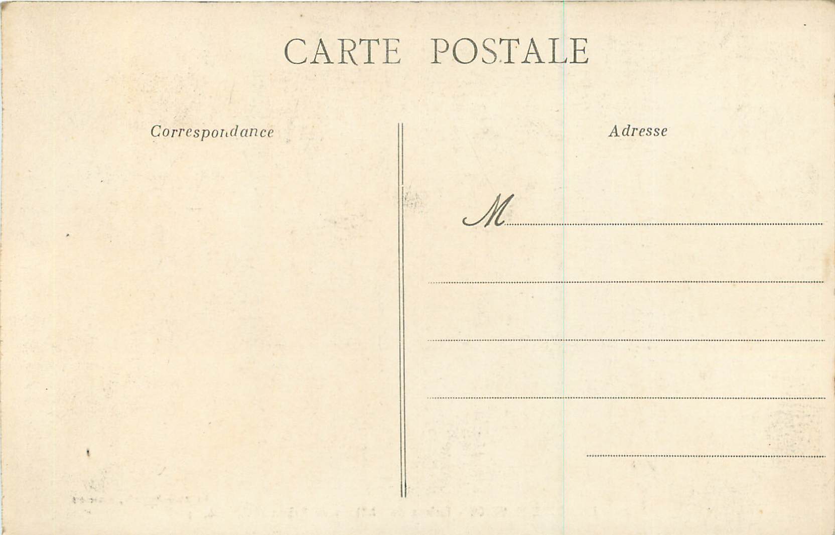 CPA 23 la roche maurice ruines du chateau  de rohan (viii siecle) — Rückseite