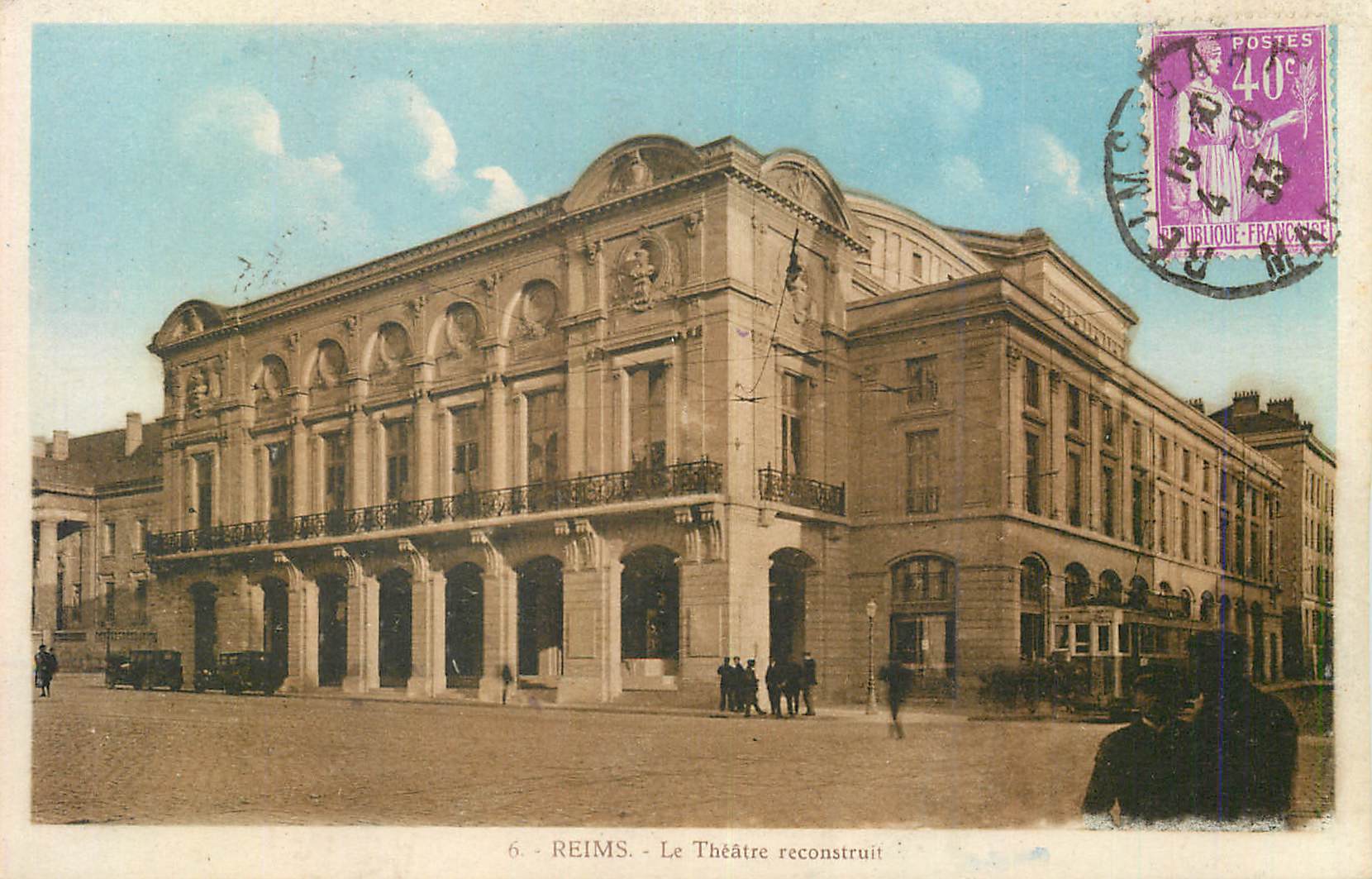 CPA 6 reims le theatre reconstruit