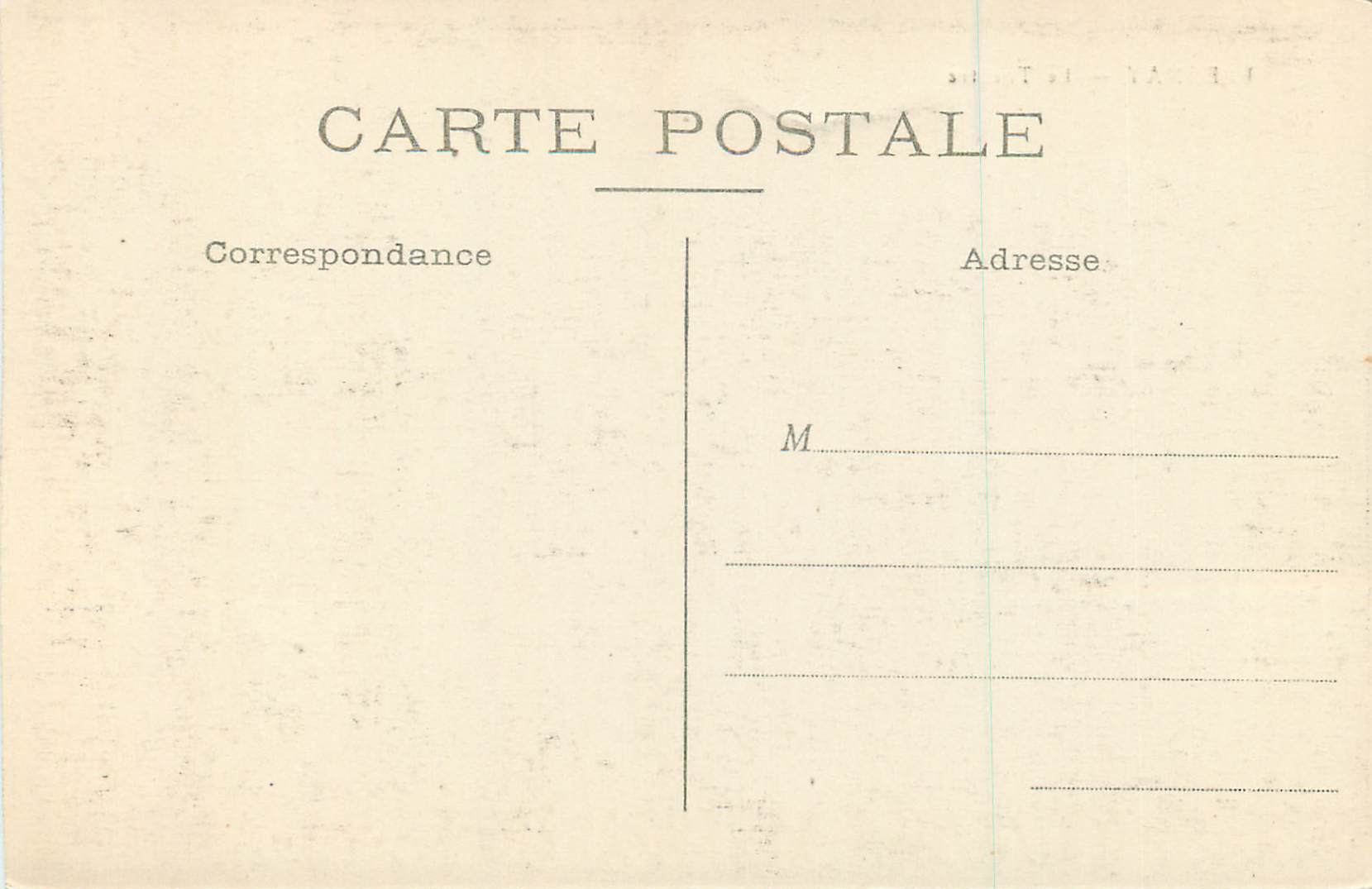 CPA Epernay le theatre — Back