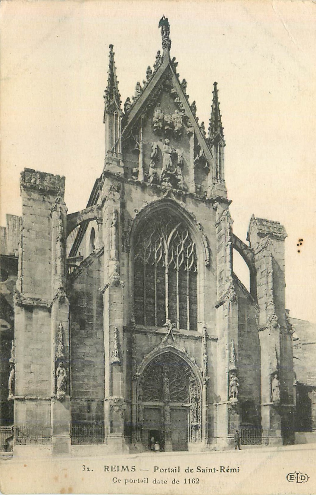 Reims — Portail de Saint-Rémi — Éditeur EID, n°32