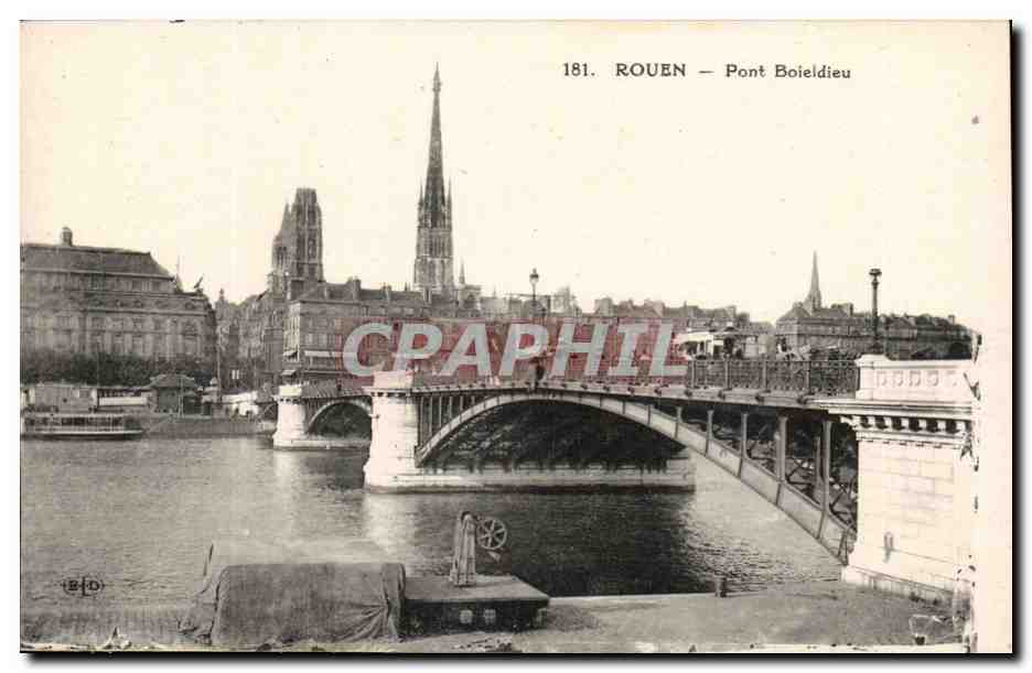 Rouen CPA Pont Boieldieu