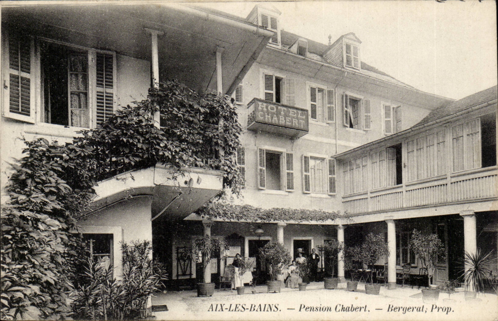 Aix les Bains CPA Pension Chabert 