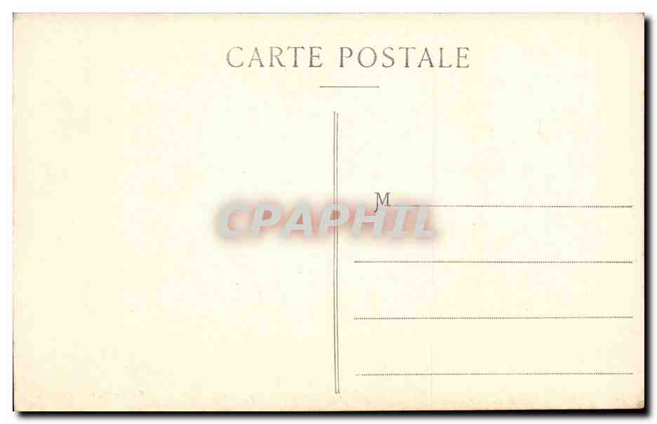 CPA Talloires Le port et le chateau de Duingt — Back