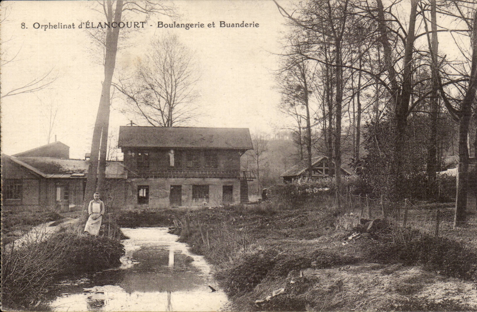 CPA Orphelinat d'Elancourt Boulangerie et buanderie