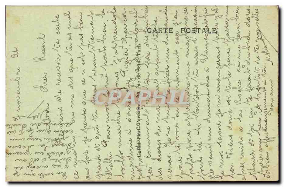 CPA Orphelinat d'Elancourt Boulangerie et buanderie — Rückseite