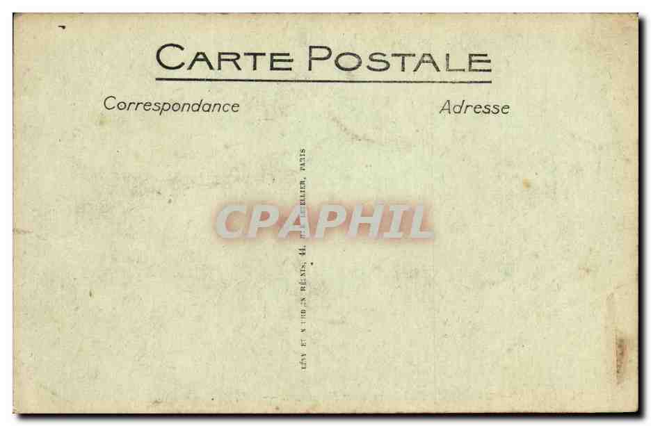 CPA Caen Abside de l'abbaye aux hommes — Verso