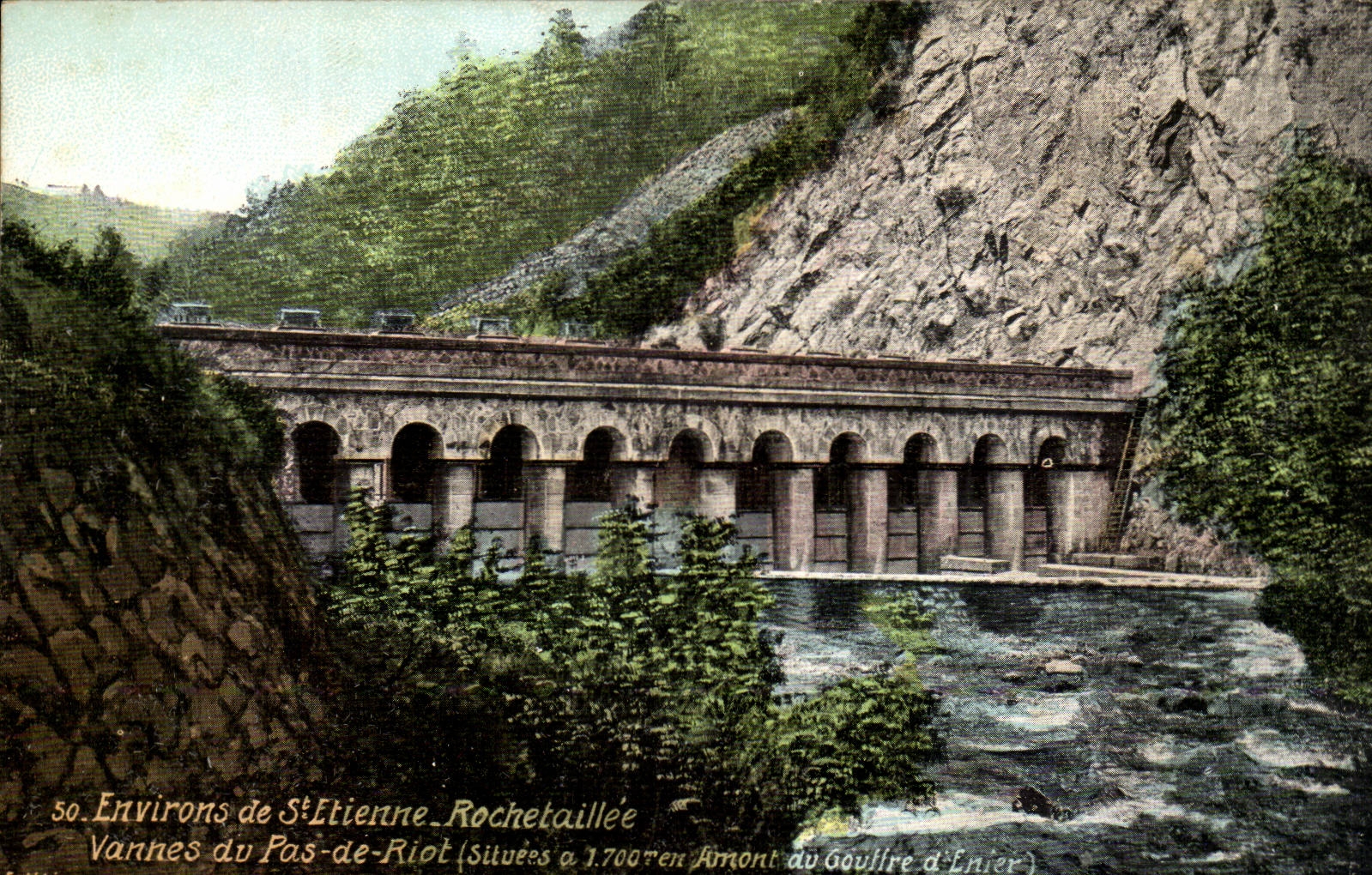 Environs de Ste Etienne Rochetaillee Vannes du Pas de Riot 