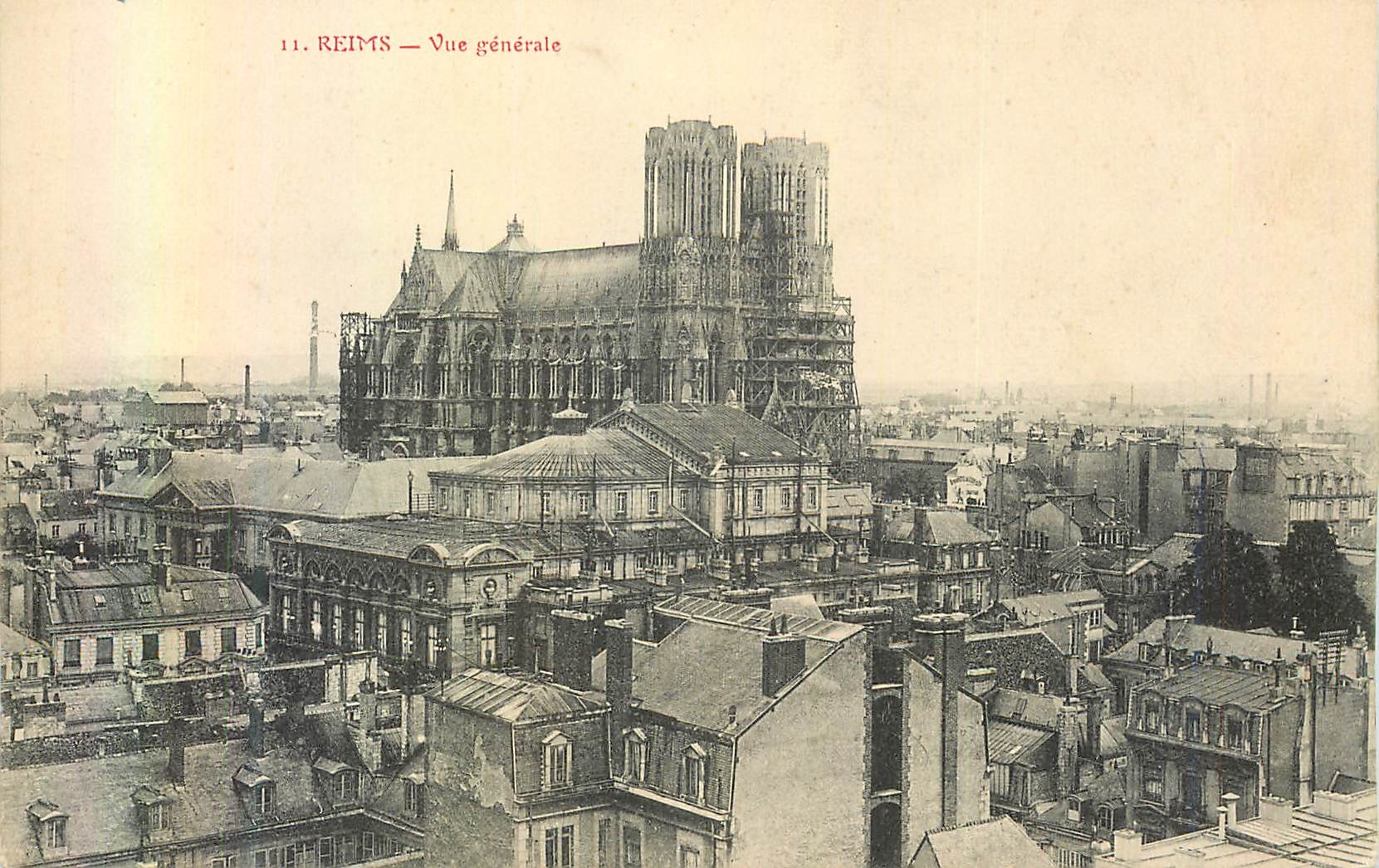 CPA Reims Vue Generale
