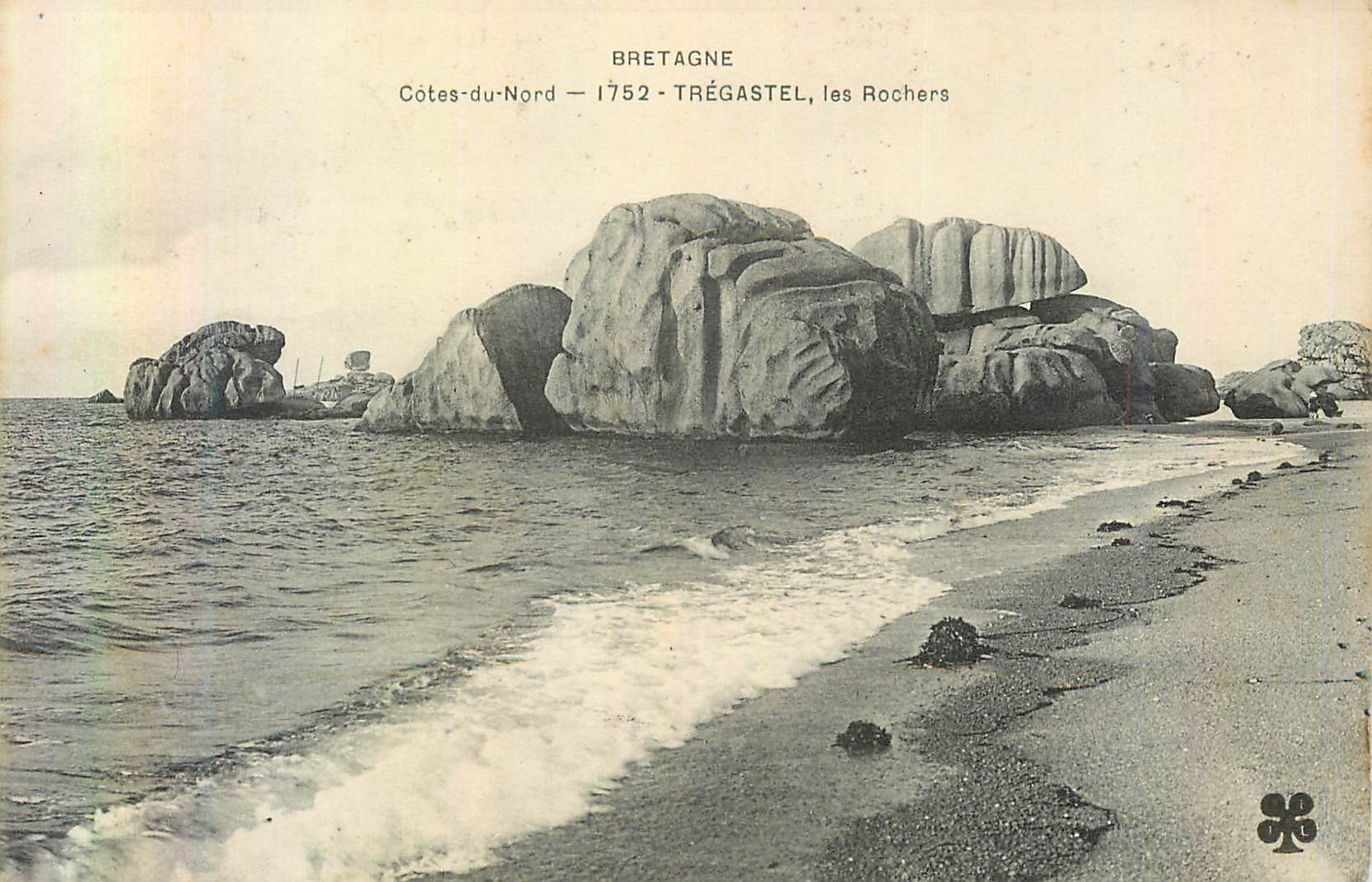 Trégastel, les Rochers — Bretagne — Cotes-du-Nord — n° de série 1752
