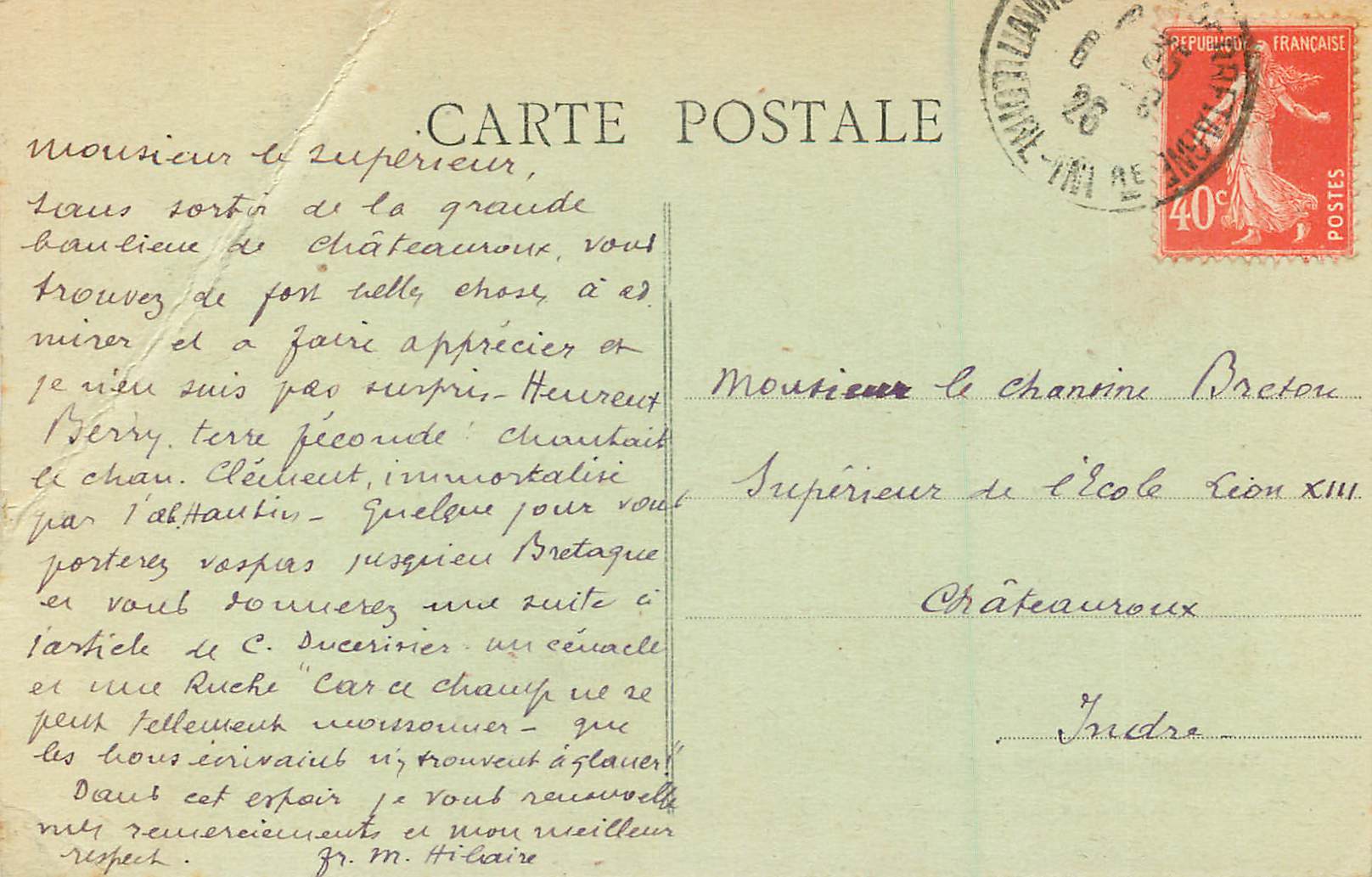 CPA La Meilleraye de Bretagne (Loire Inf) L'Abbaye de Melleray Salle du Chapitre — Rückseite