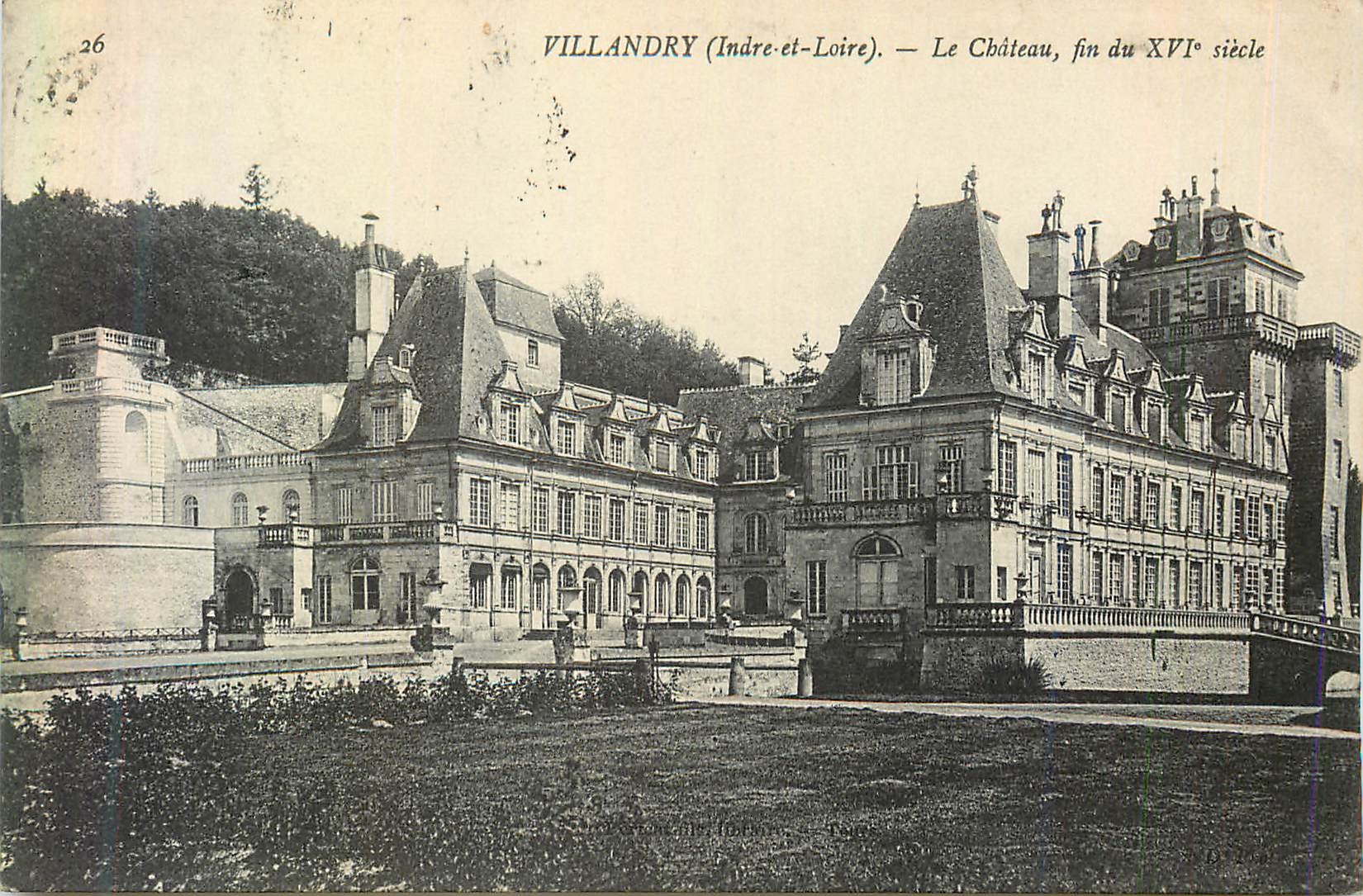 CPA Villandry (Indre et Loire) Le Chateau Fin du XVIe Siecle