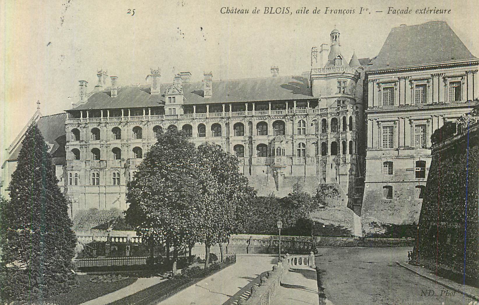 CPA Chateau de Blois aile de Francois 1er Facade Exterieure