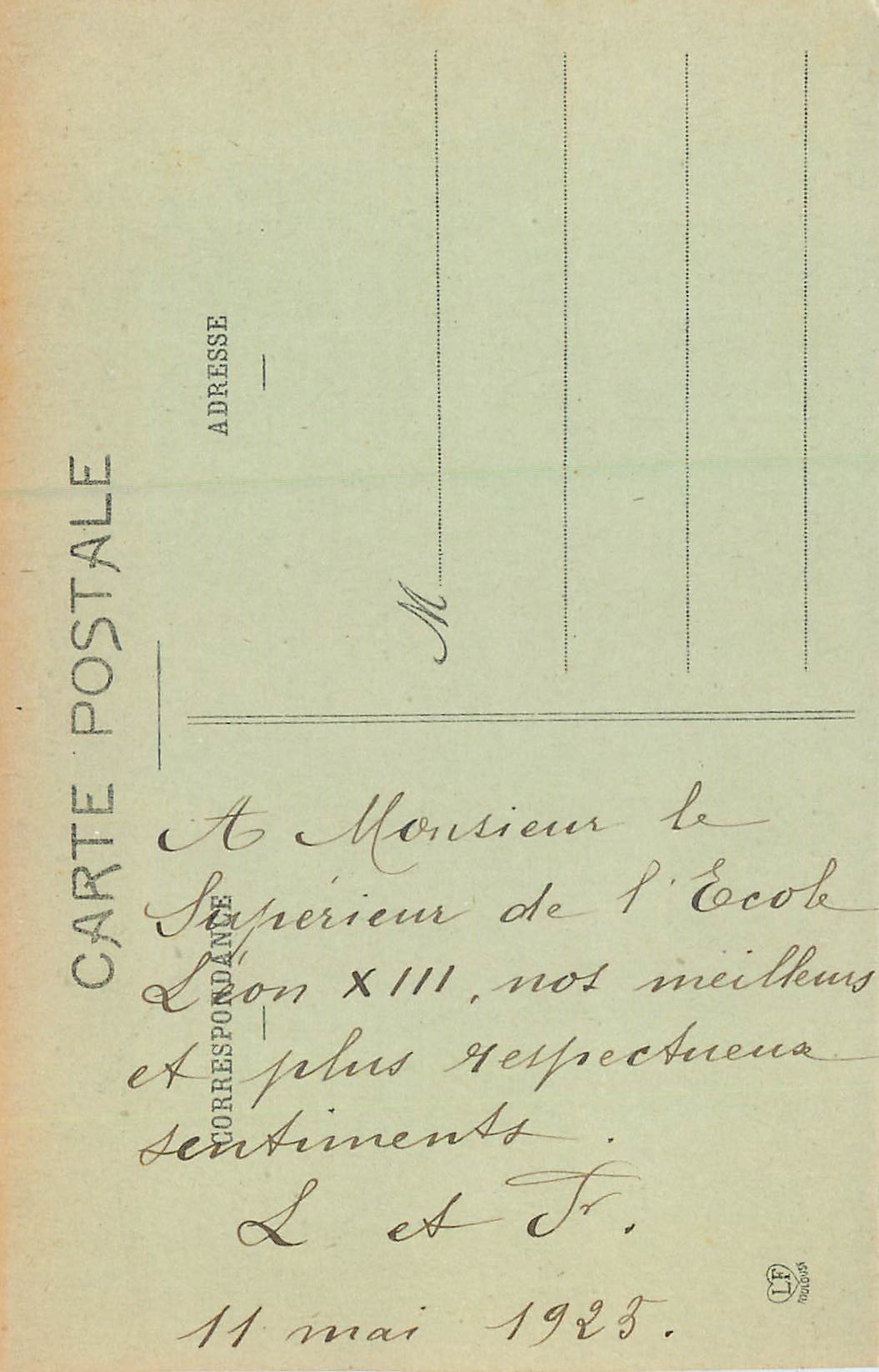 CPA Pau Le Chateau Henri IV Une Tapisserie de Flandre dans la Grande Salle a Manger — Rückseite