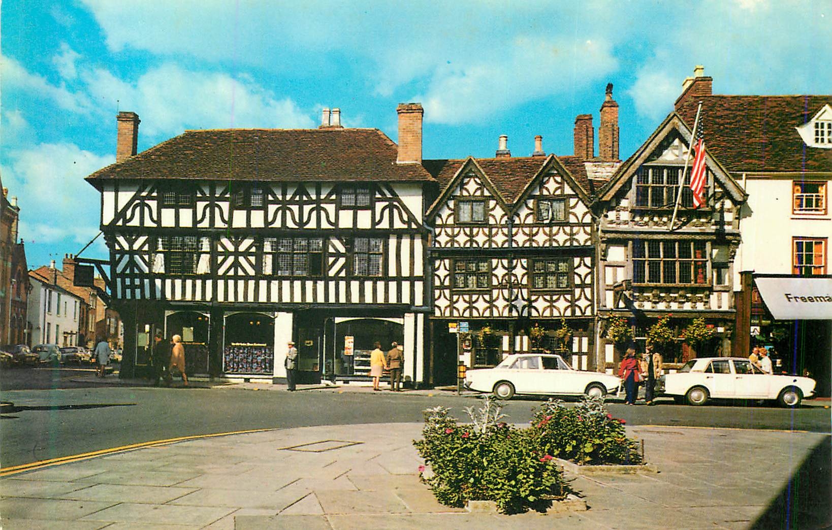 CPM Stratford Upon Avon The Old Tudor House The Garrick inn and Harvard House 