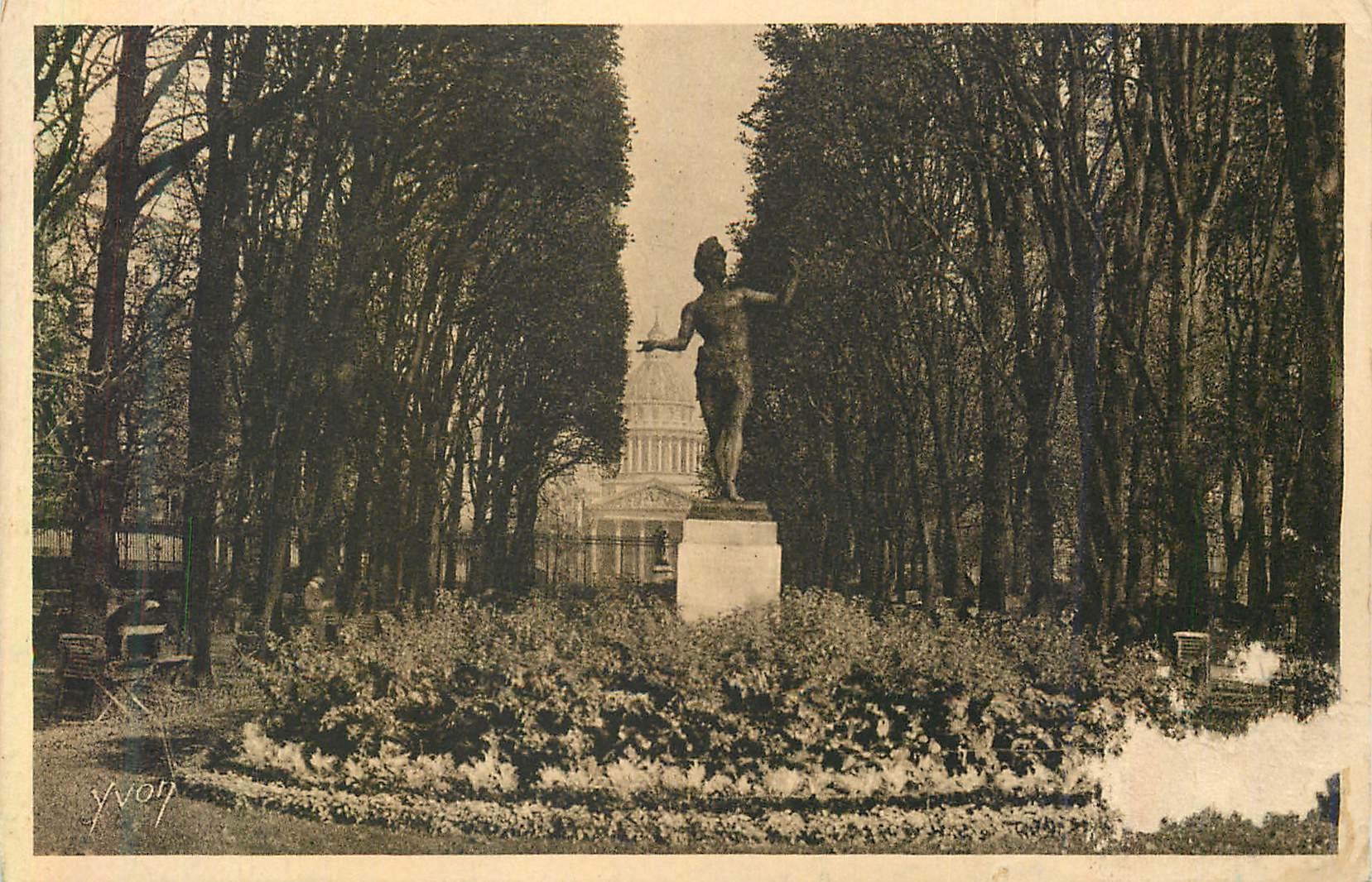 CPA Jardin du Luxembourg Paris en Flanant