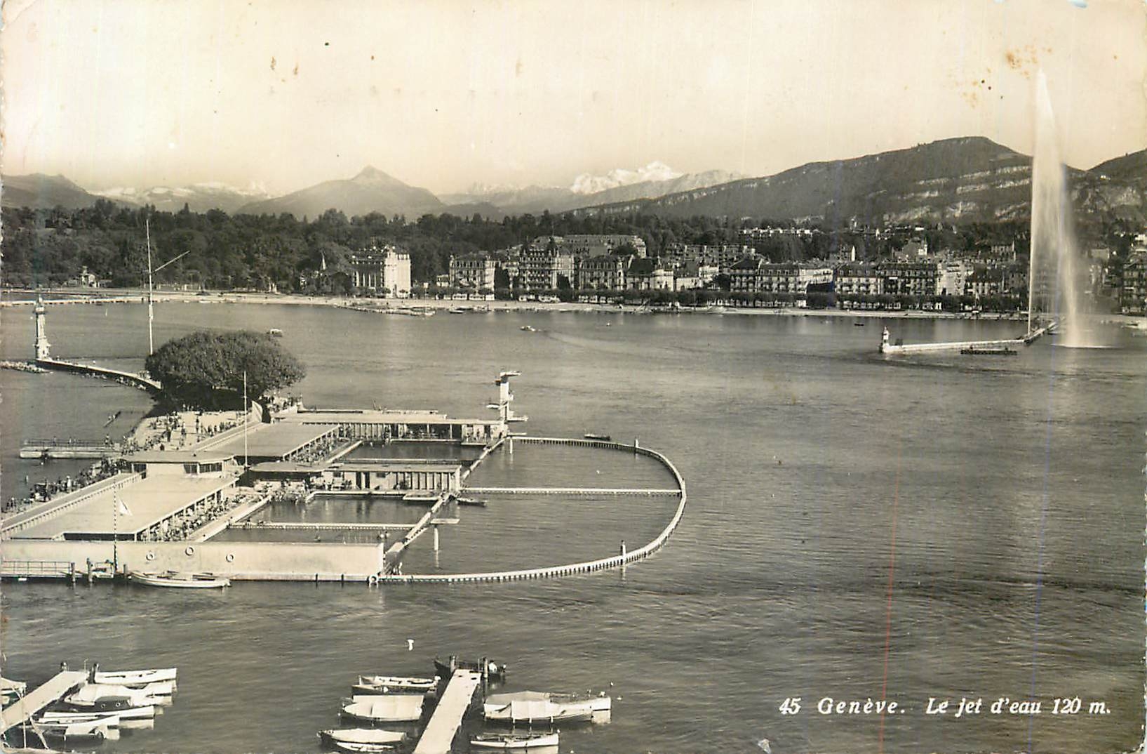 CPM Geneve Le Jet d'Eau 120 m